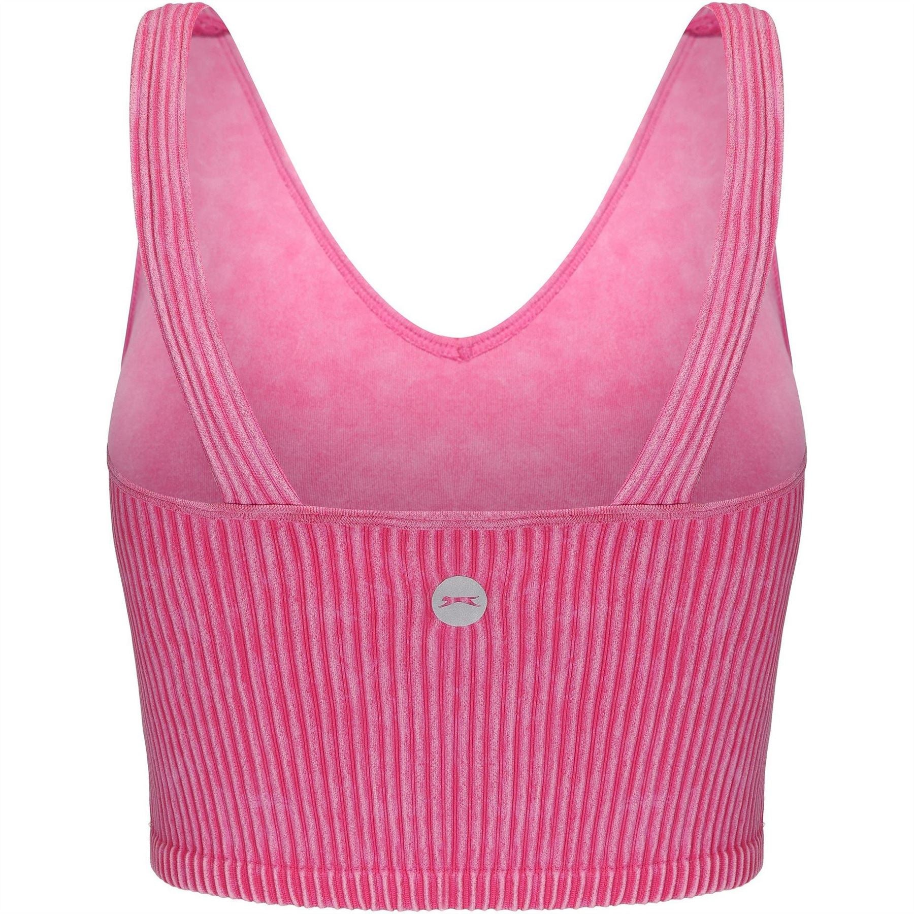 Slazenger 2 Pack Slim Fit Cropped Sports Bra