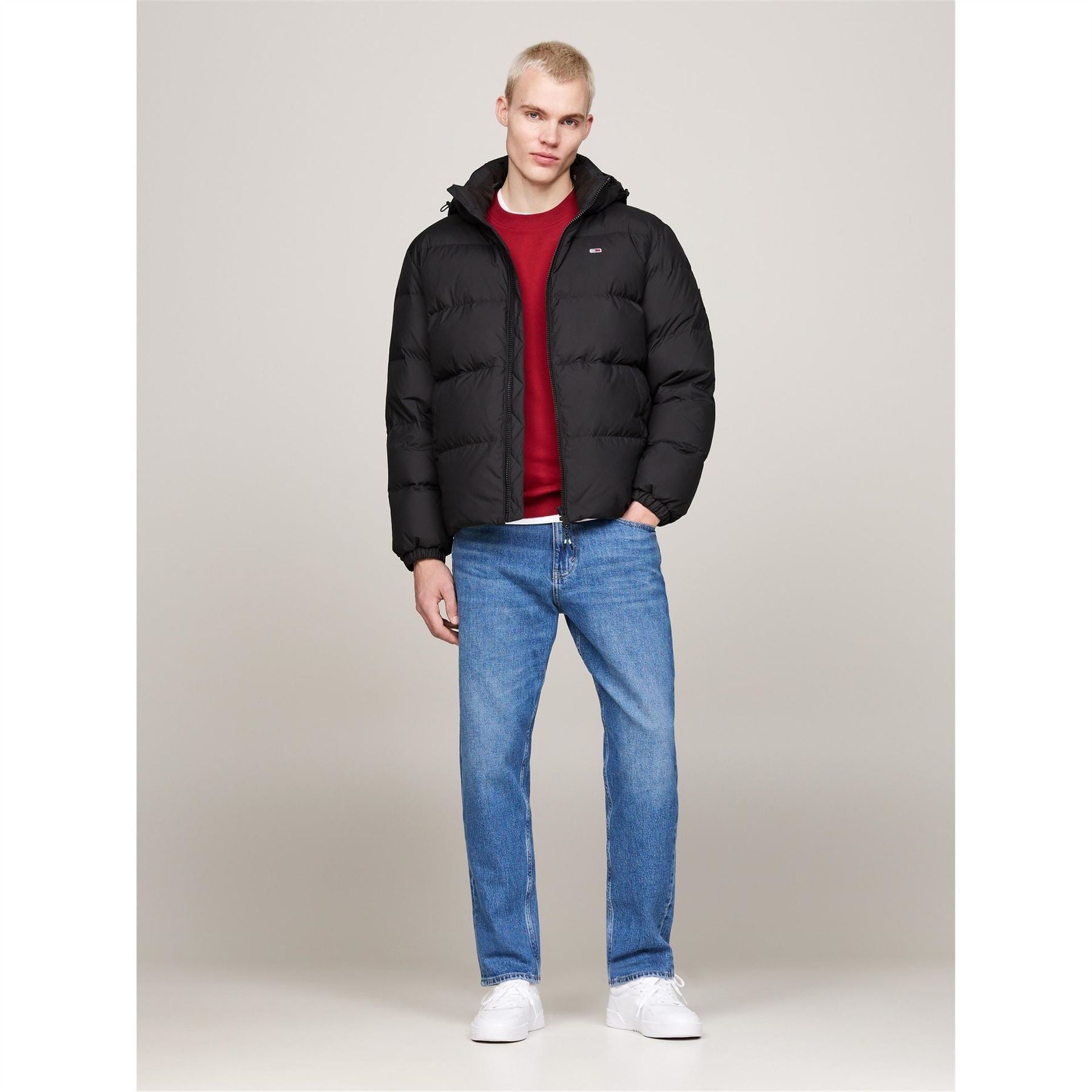 Tommy Jeans Tjm Essential Hooded Puffer Jacket