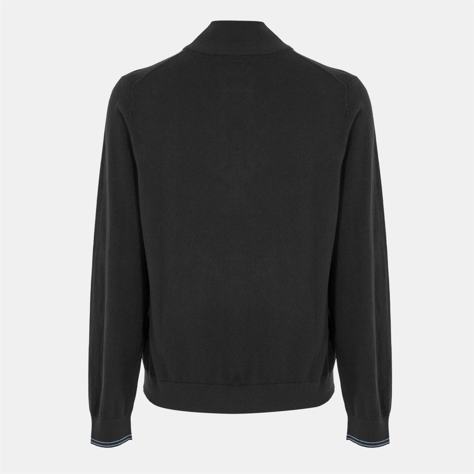 PS Paul Smith Logo Quarter Zip Sweater