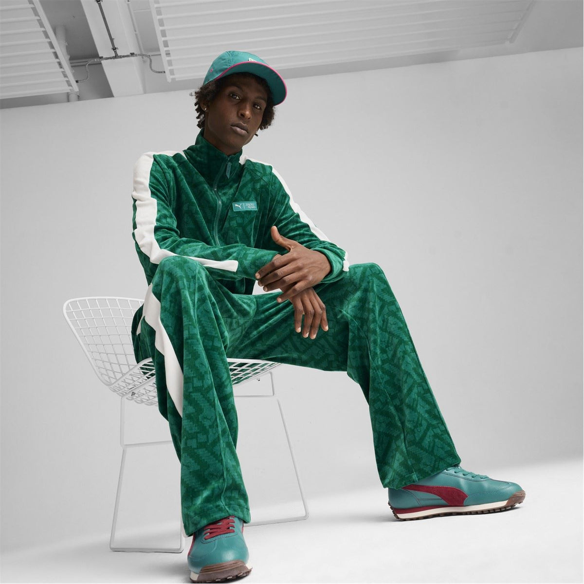 Puma Mens X Squid Game T7 Iconic Track Ja Tracksuit Top