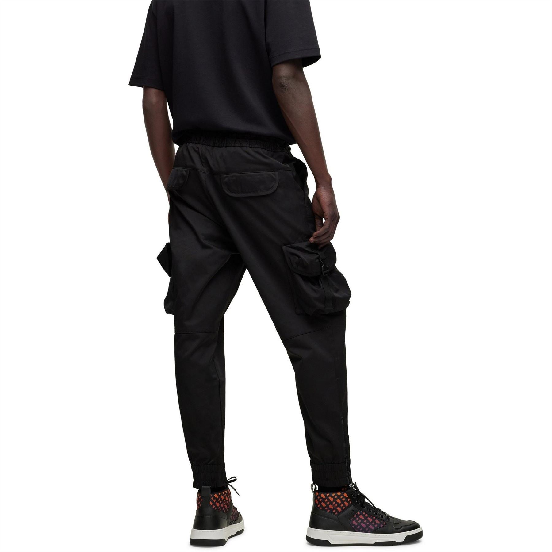 Boss Khaby Solid Patterned Cargo Pants