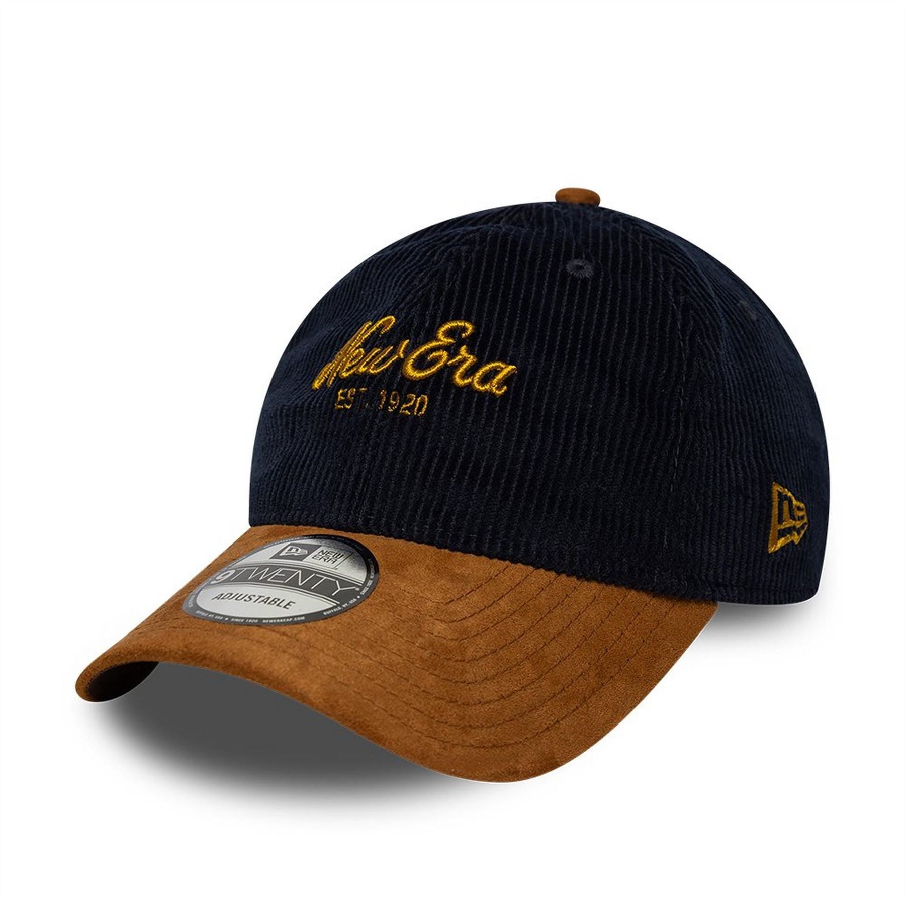New Era Cord And Suede Adjustable Baseball Cap