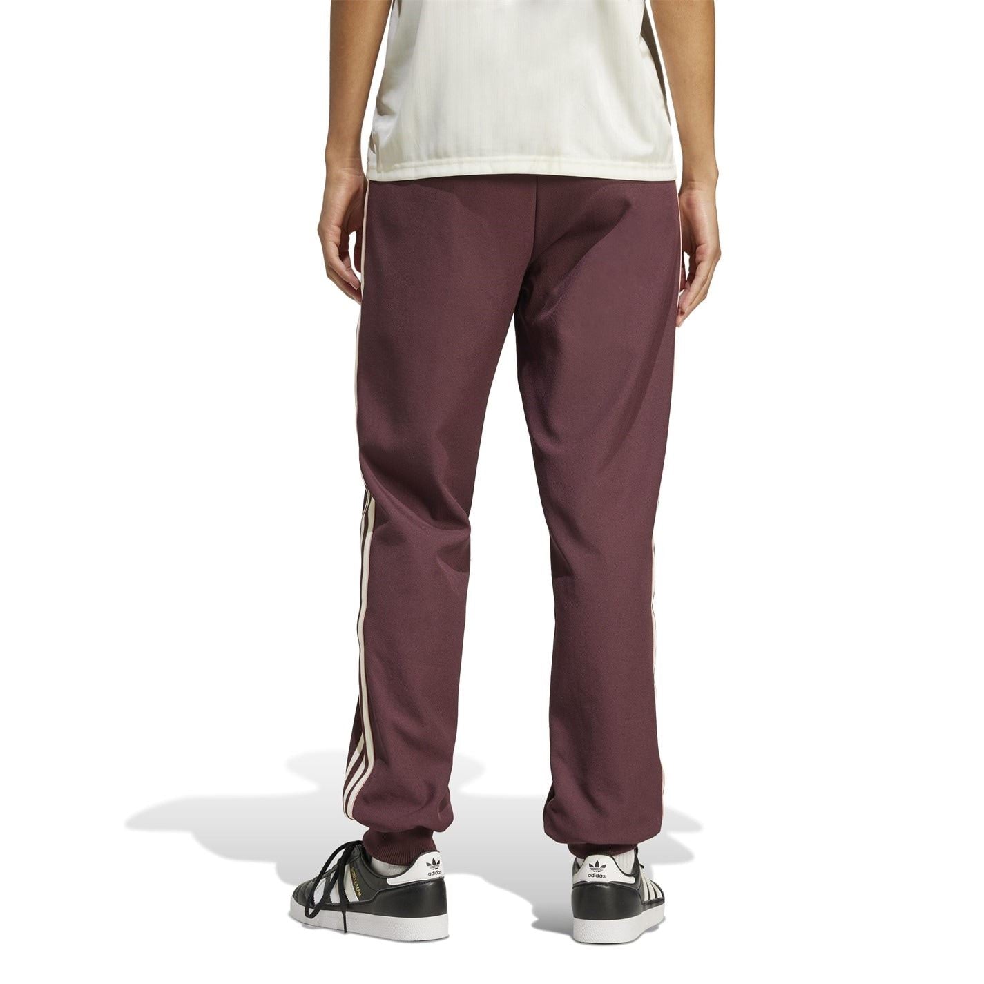 adidas Womens Olympique Lyonnais Terrace 2024 2025 Icons Tracksuit Bottoms