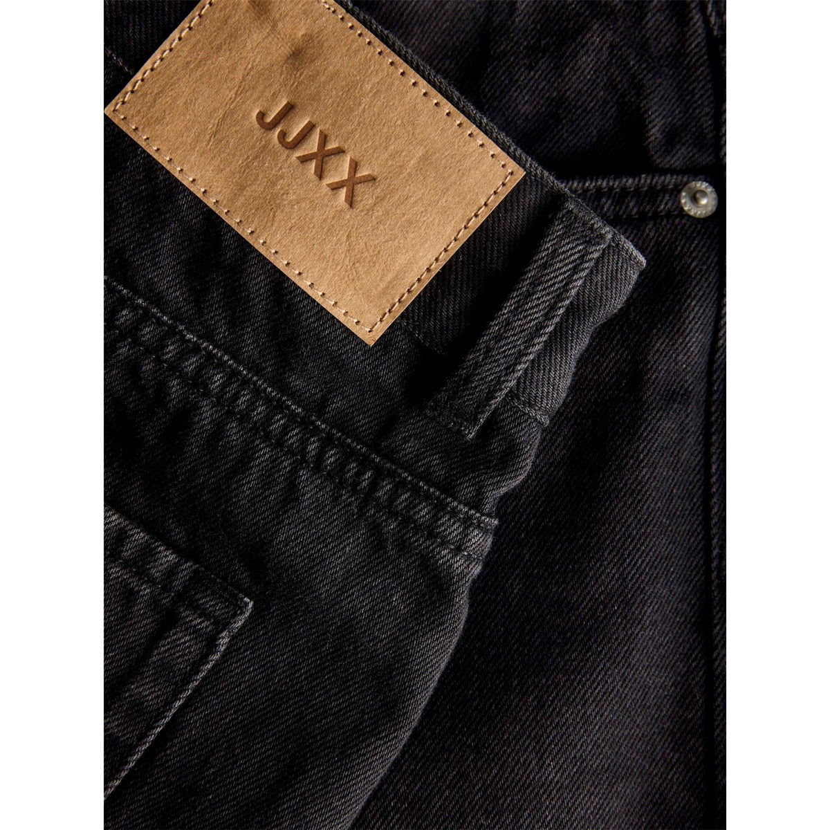 JJXX Greta High Waist Denim Wrap Shorts