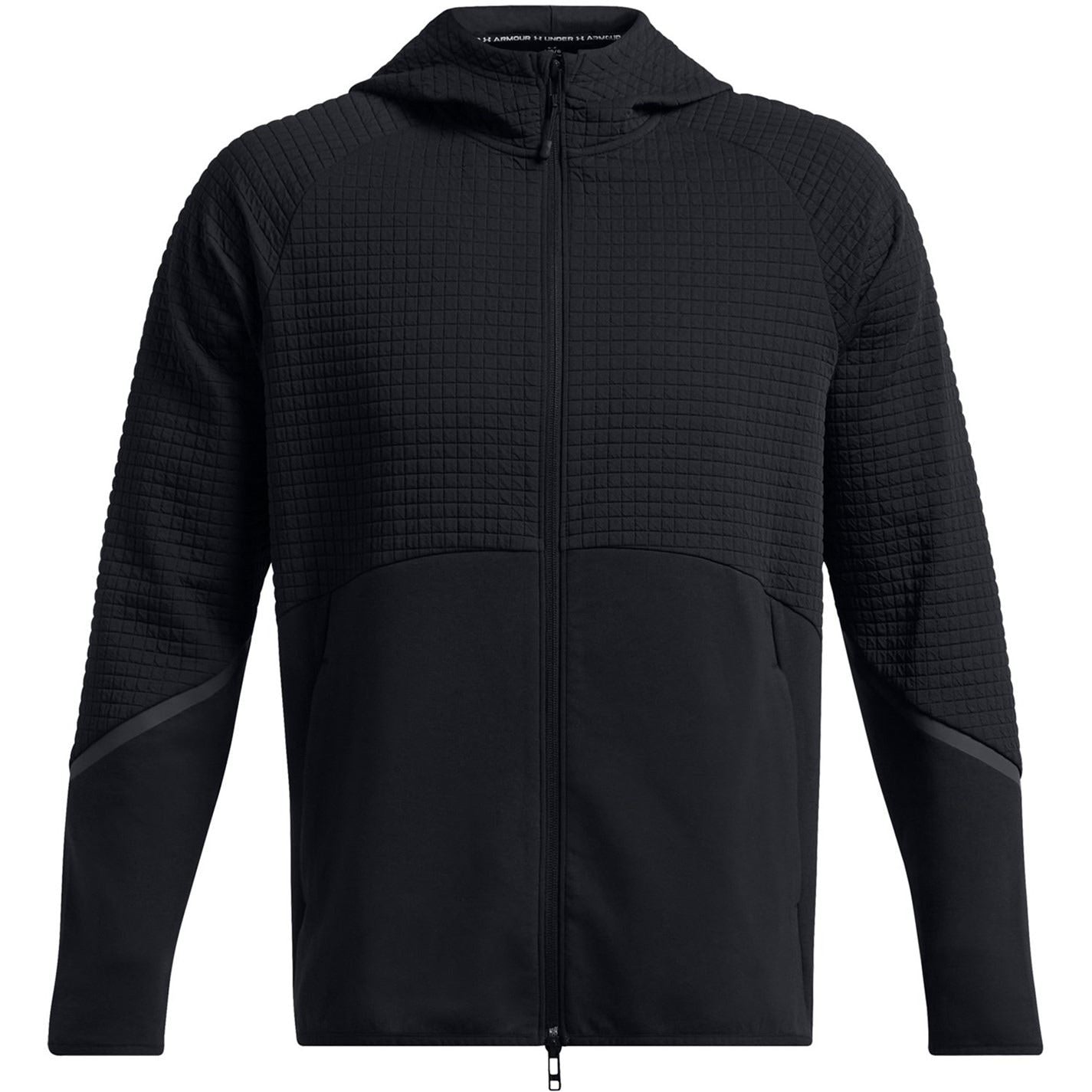Under Armour Unstoppable Hooded Full Zipper Textured Zipped Pocket Jacket