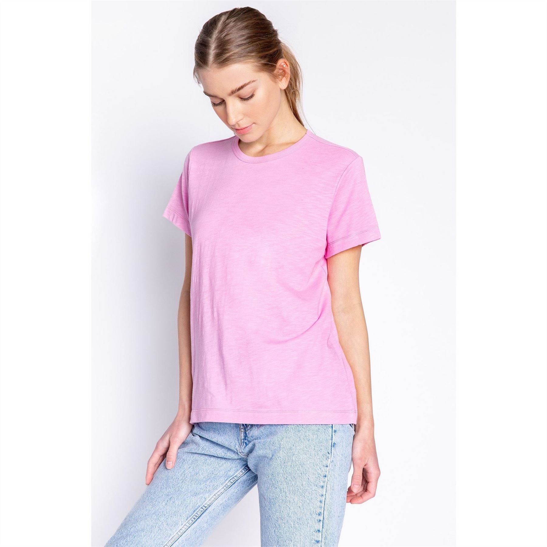PJ Salvage Salvage Back To Basics Short Sleeve Crew Neck Tee
