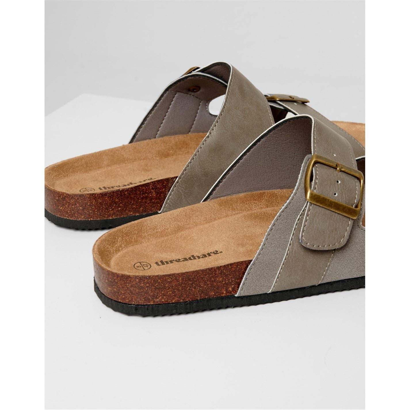 Threadbare Atticus Open Toe Slide Sandals