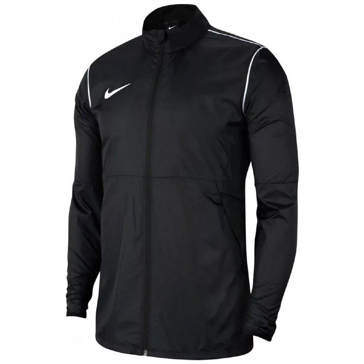 Nike Solid Mock Neck Rain Jacket