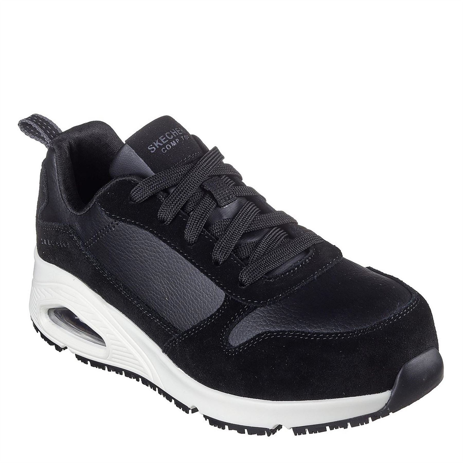 Skechers Womens Up Safety Toe With Skech Air S Non Slip Shoes