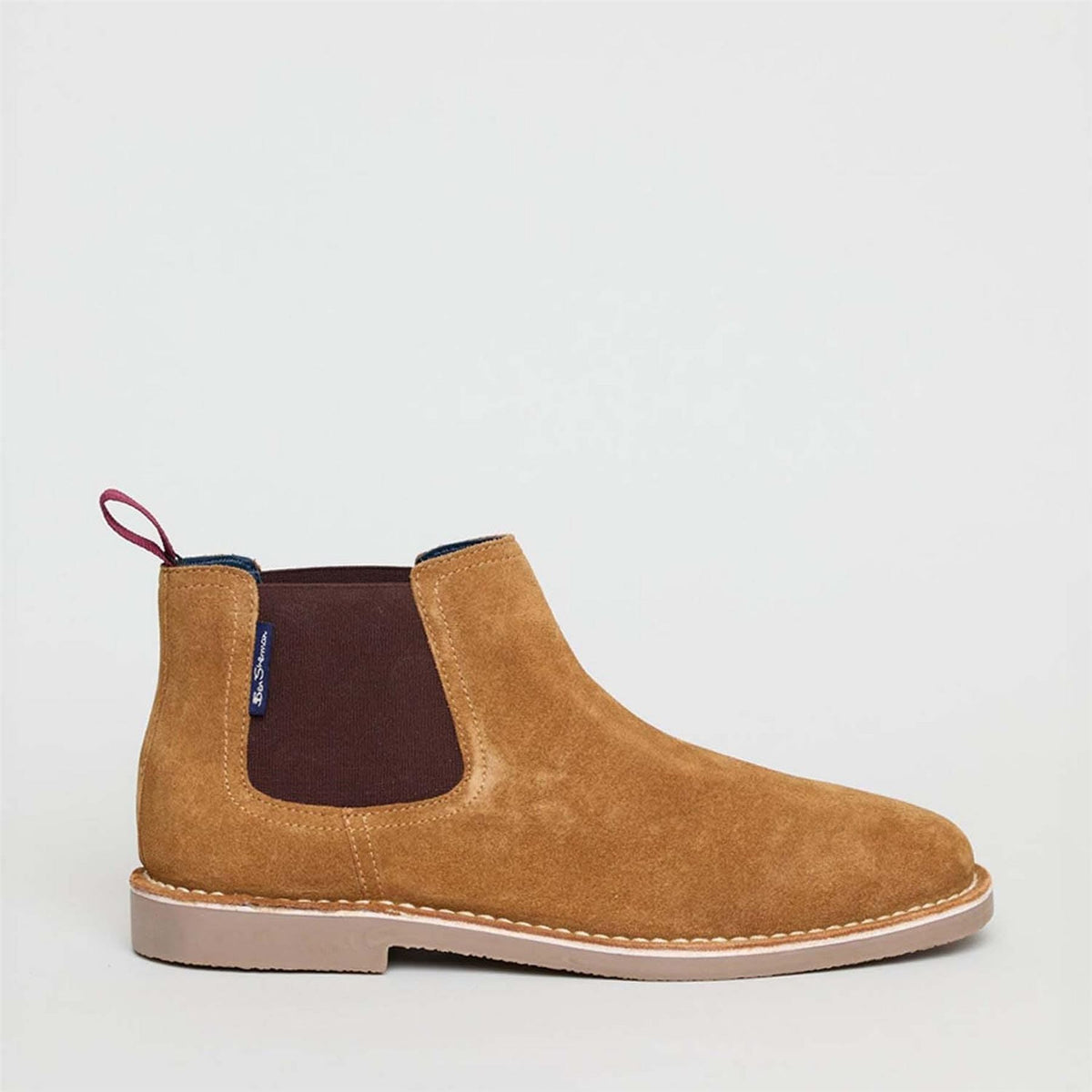 Ben Sherman Garcia Suede Flat Ankle Boots