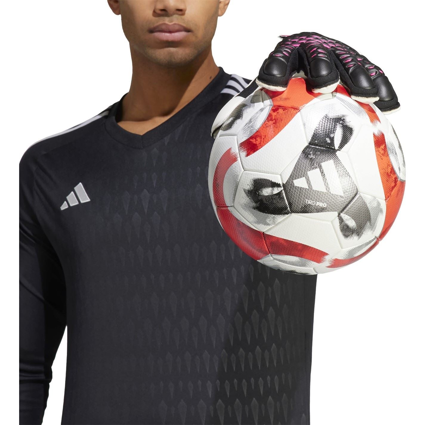 adidas Predator Match Fingersave Goalkeeper Gloves Adults