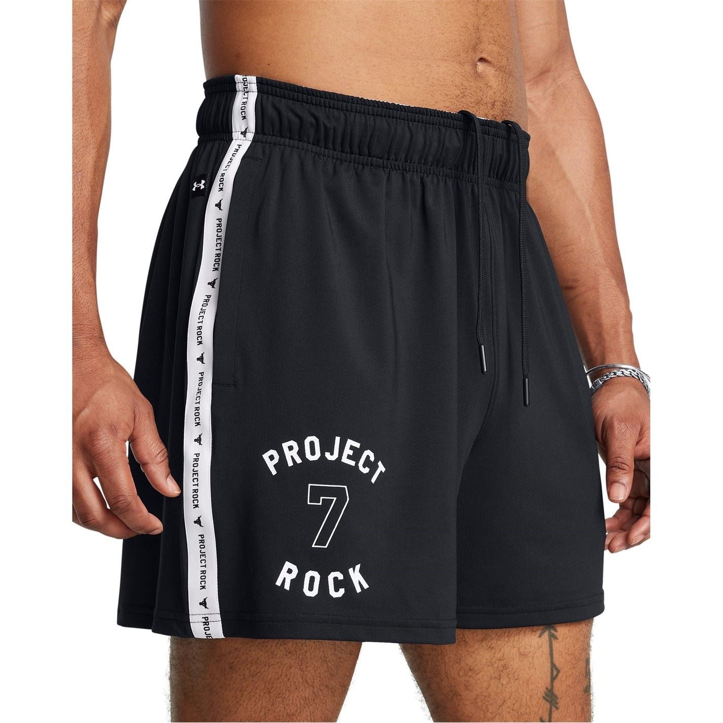 Under Armour Project Rock Mesh Running Shorts