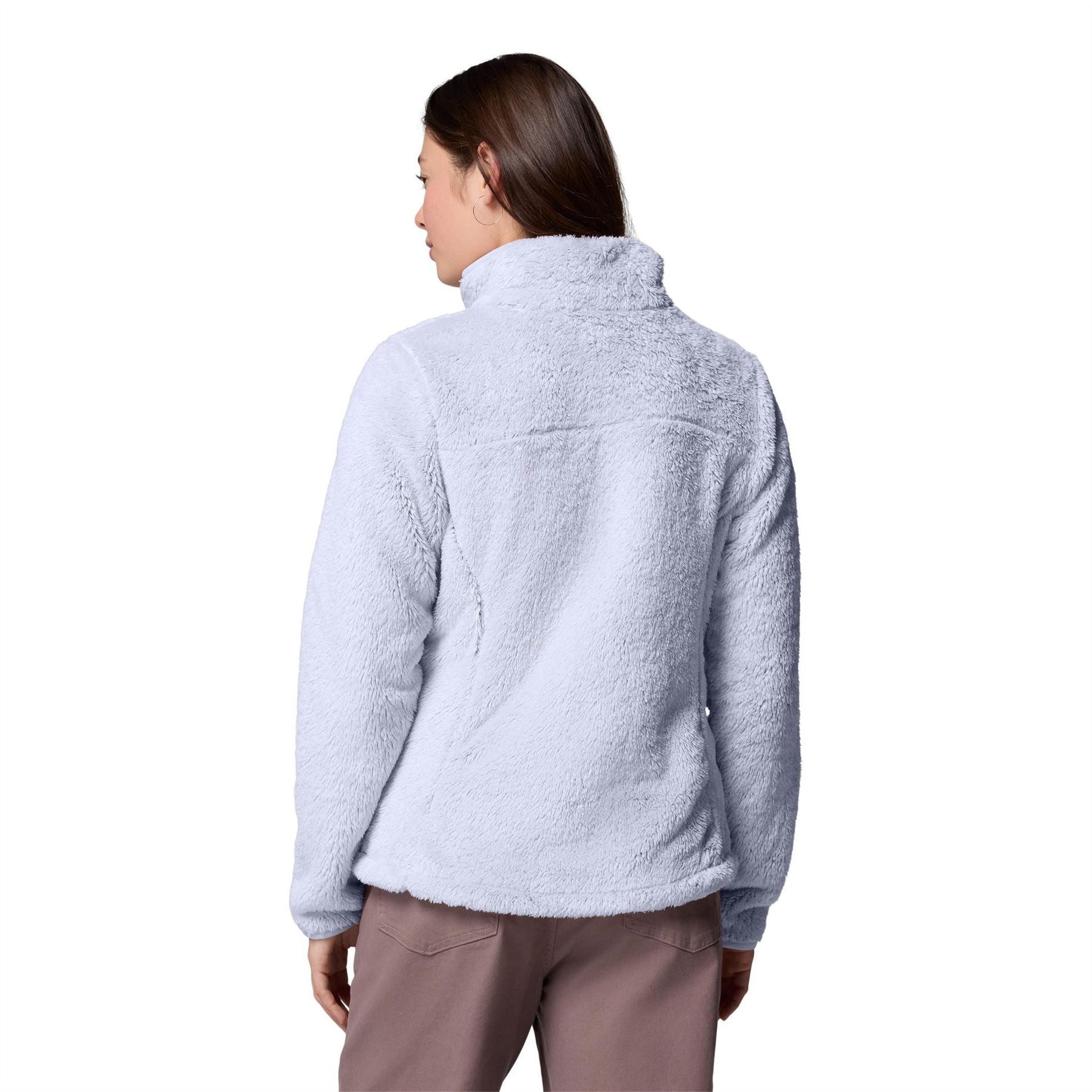 Columbia Cloudy Day Sherpa Solid Patterned Full Zipper Jacket