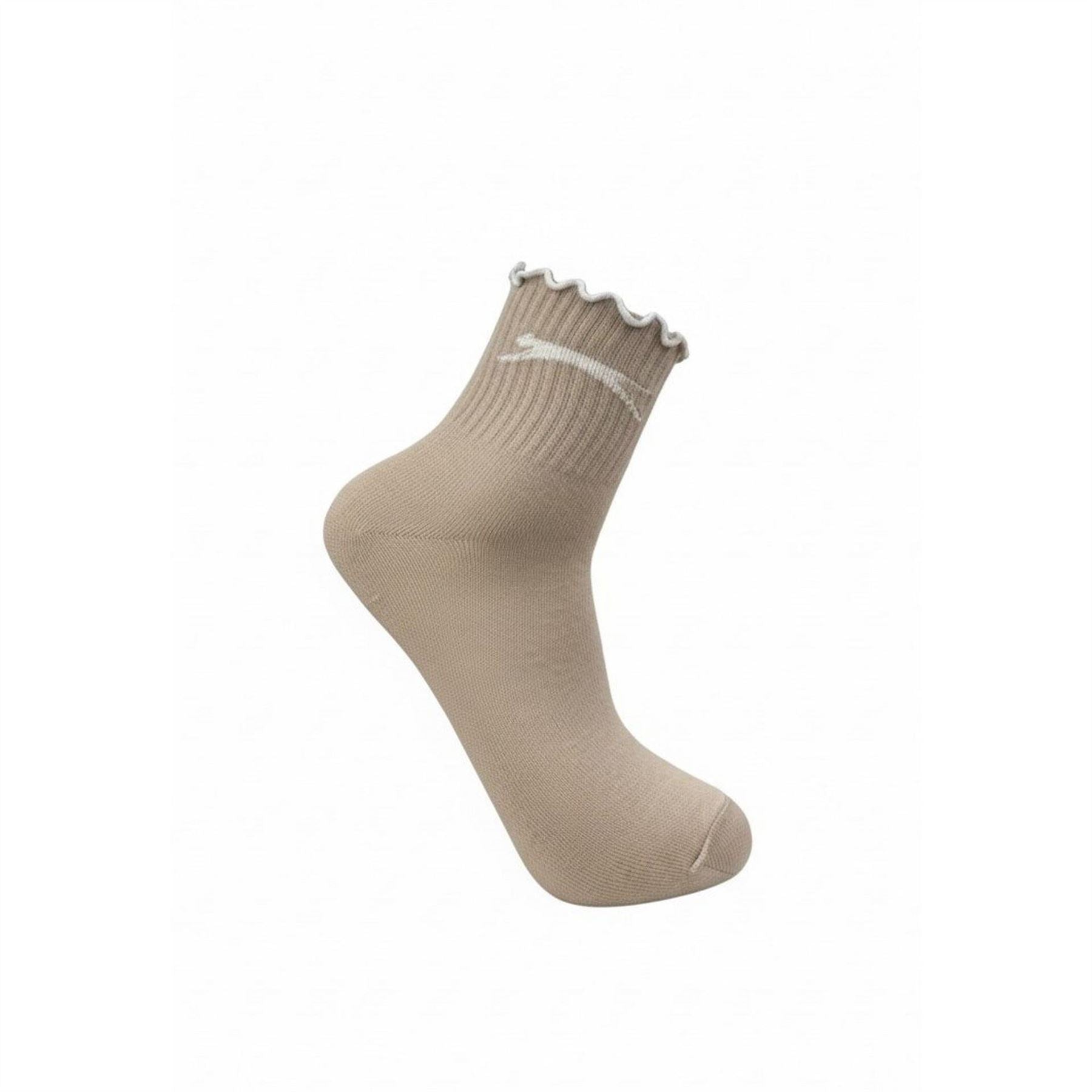 Slazenger Ruffle Turn Cuff Ankle Socks