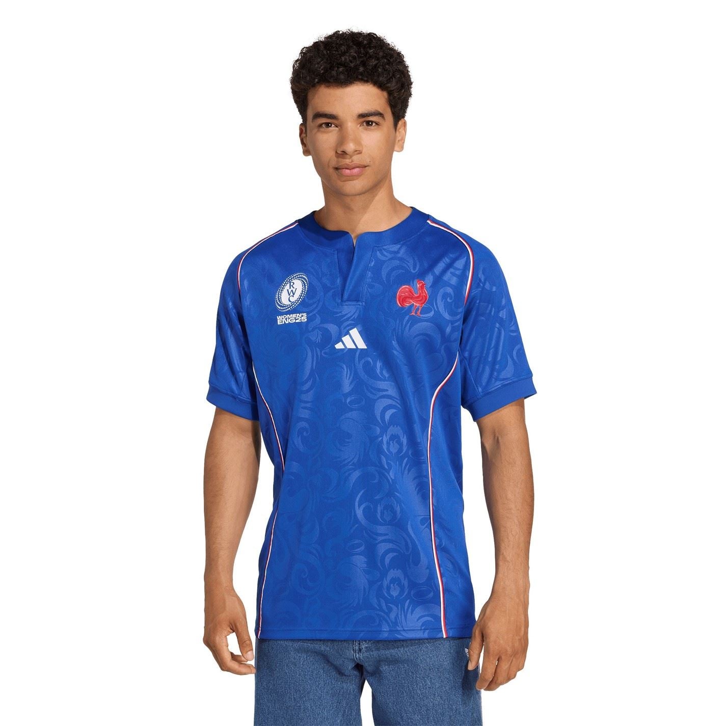 adidas France Rugby World Cup Home Shirt 2025 Adults