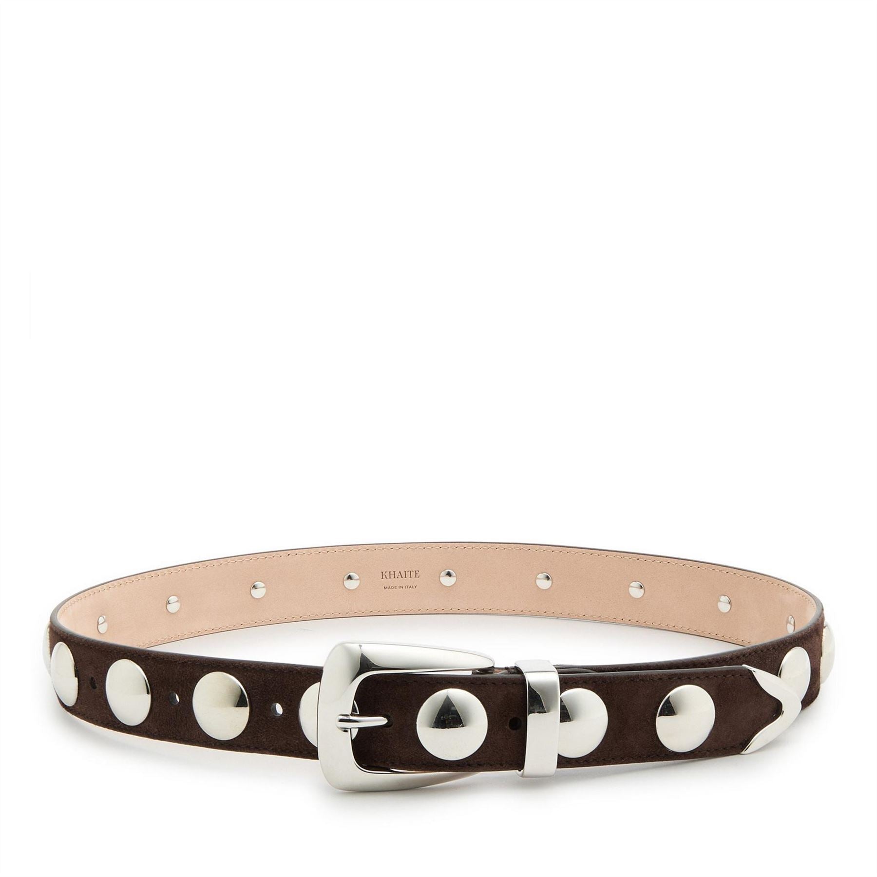 Khaite Belt With Studs   Silver