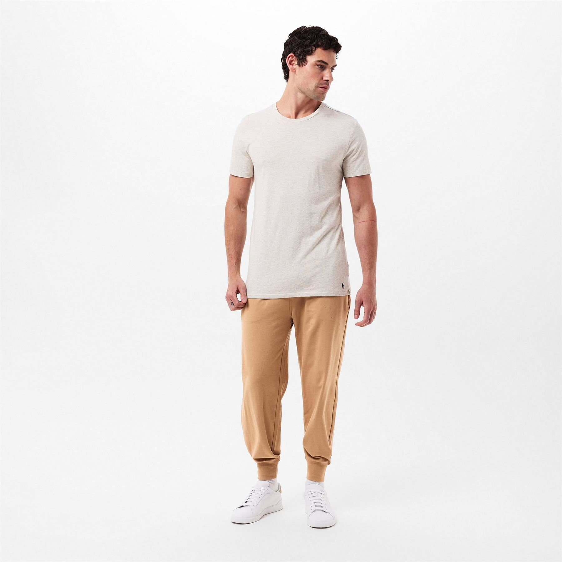 Polo Ralph Lauren Tonal Taped Closed Hem Jersey Joggers