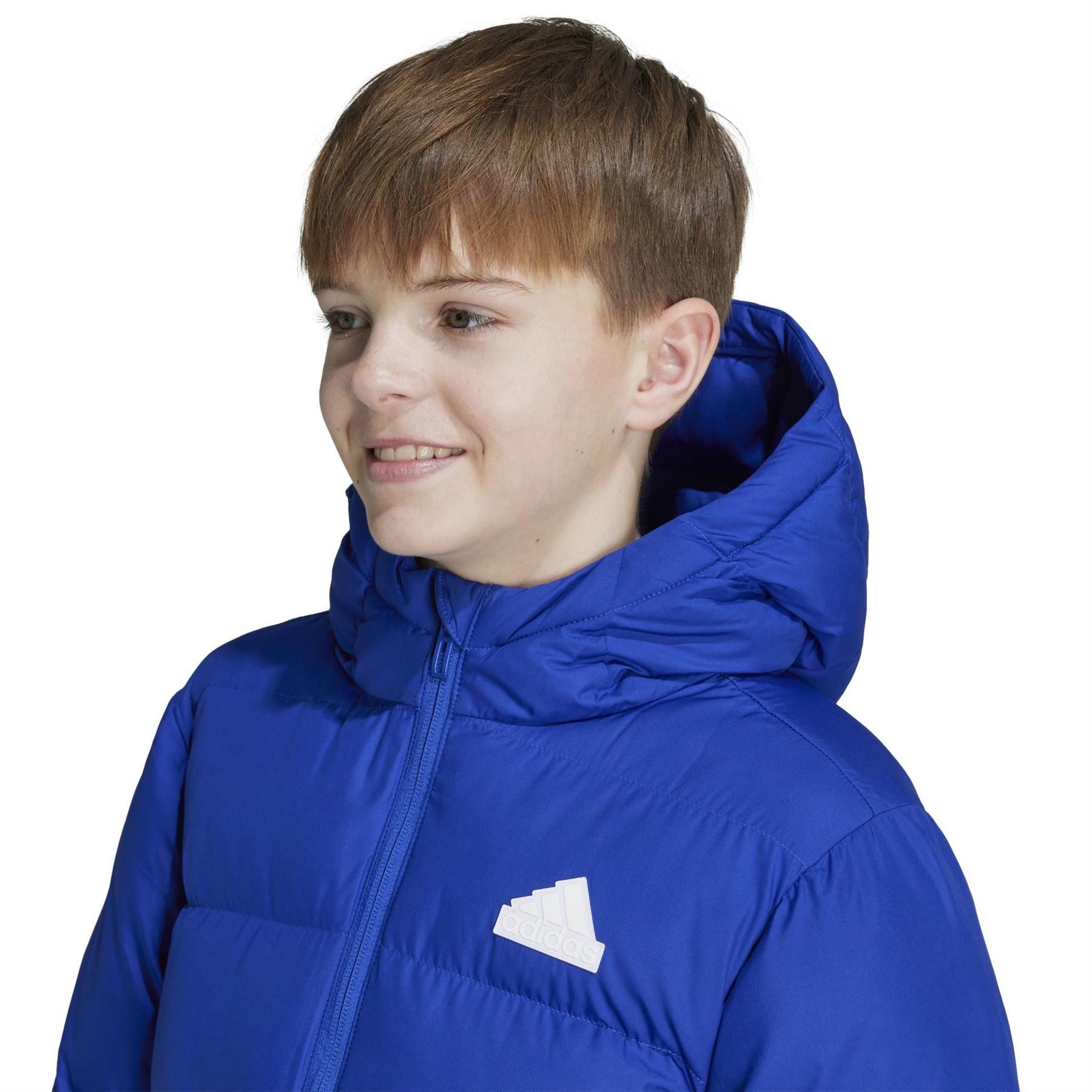 adidas Future Icons Hooded Long Sleeve Puffer Jacket