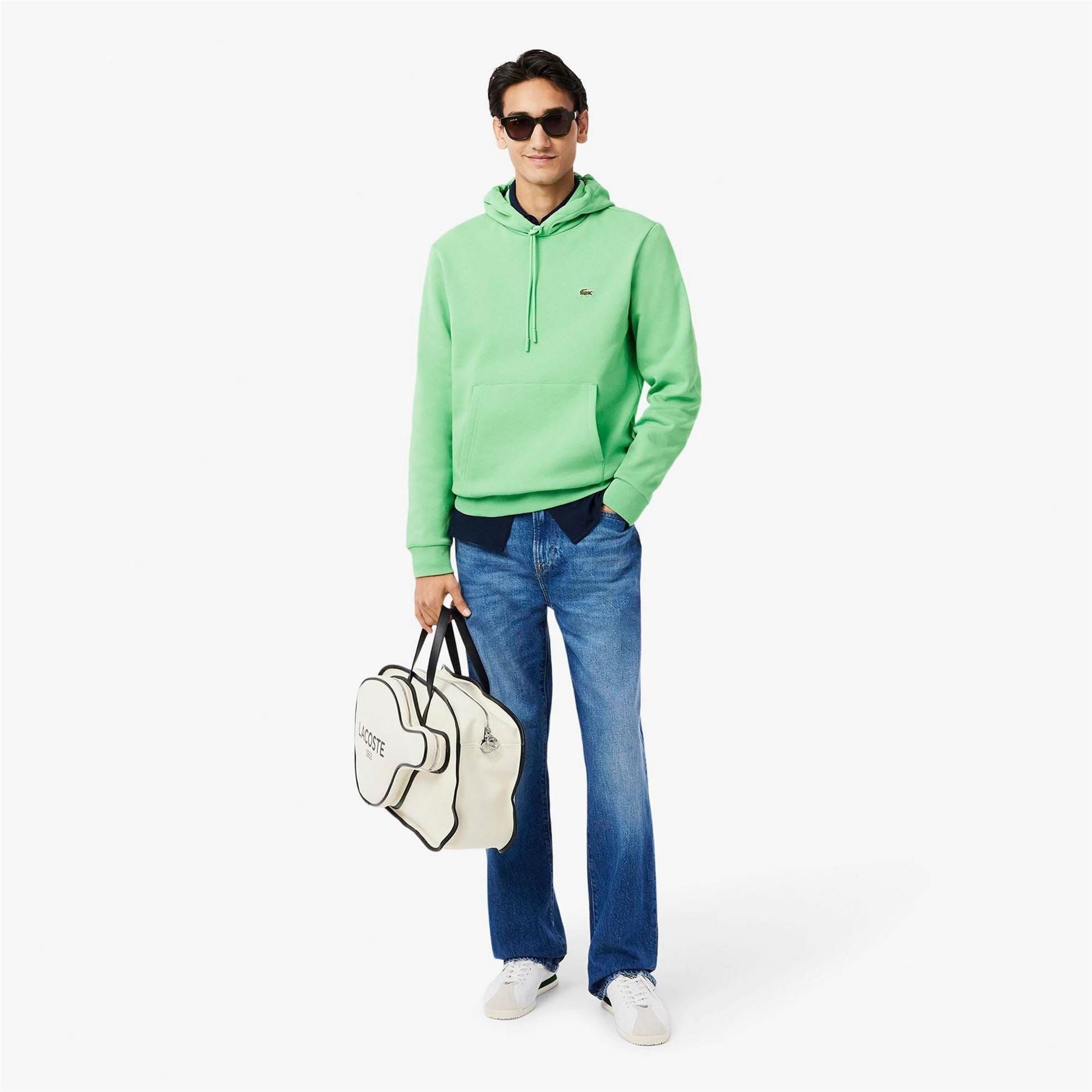 Lacoste Cotton Fleece Hoodie