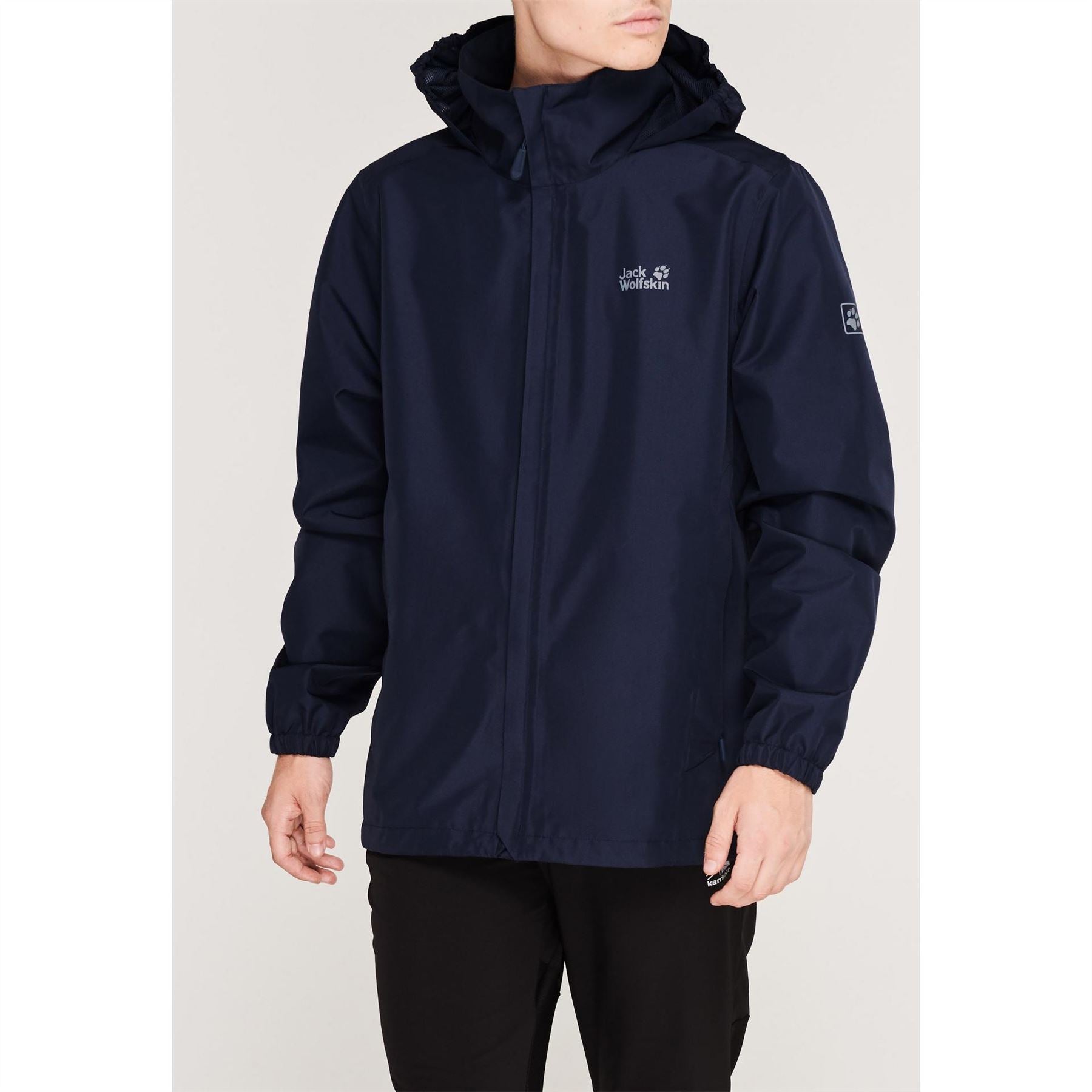 Jack Wolfskin Stormy 2L Waterproof Long Sleeve Rain Anorak