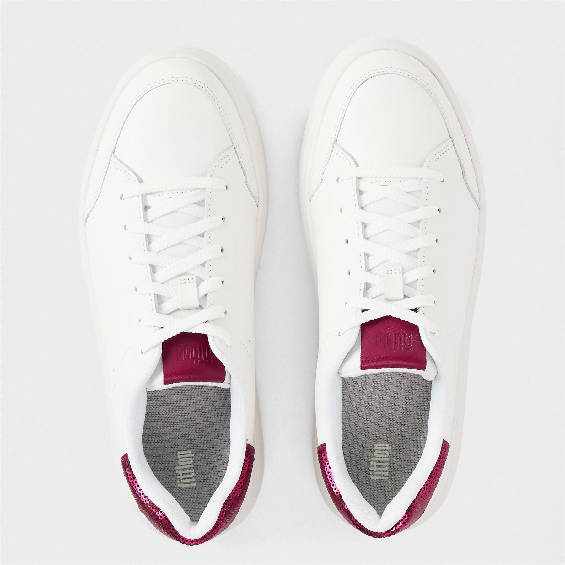 Fitflop Sequin Low Top Lace-Up Sneakers