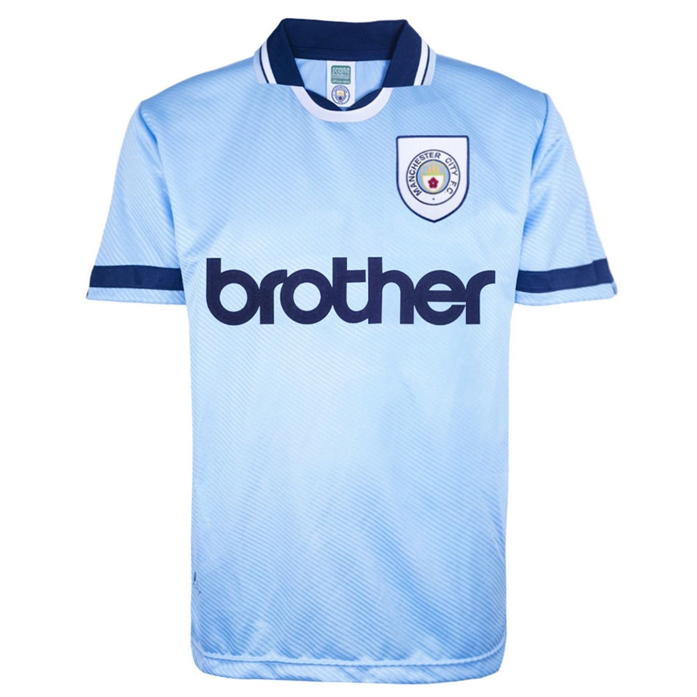 Score Draw Mens Manchester City Home Shirt 1994