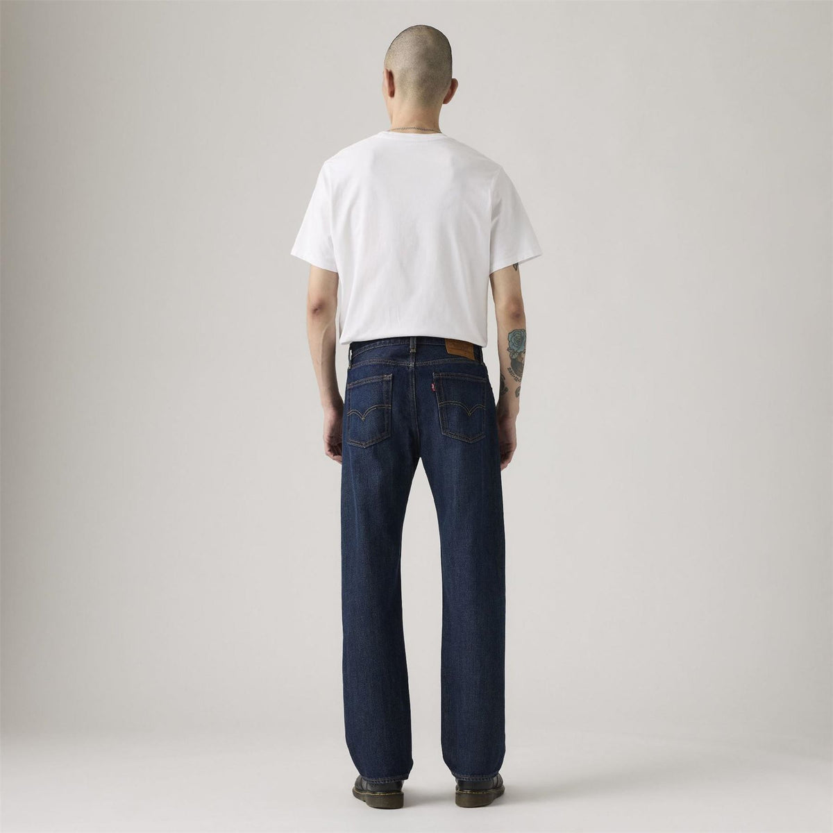 Levis Relaxed Fit Mid Rise Five Pocket Jeans