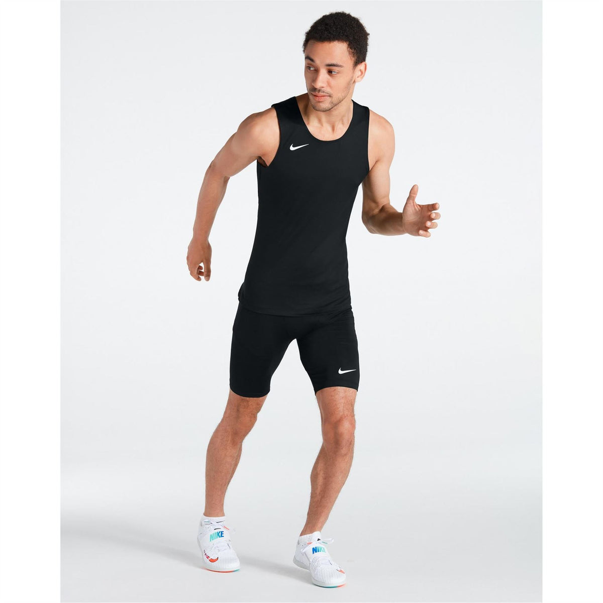 Nike Slim Fit Crew Neck Sleeveless Muscle Tank