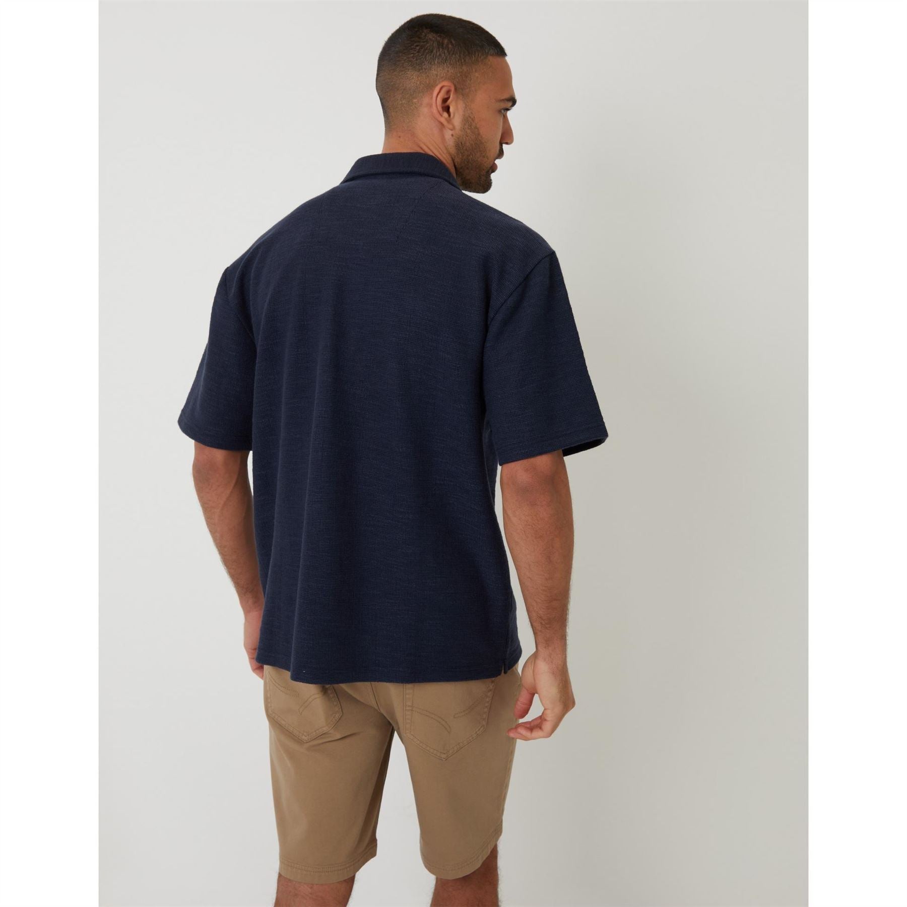 Threadbare Antti Relaxed Fit Short Sleeve Shirt