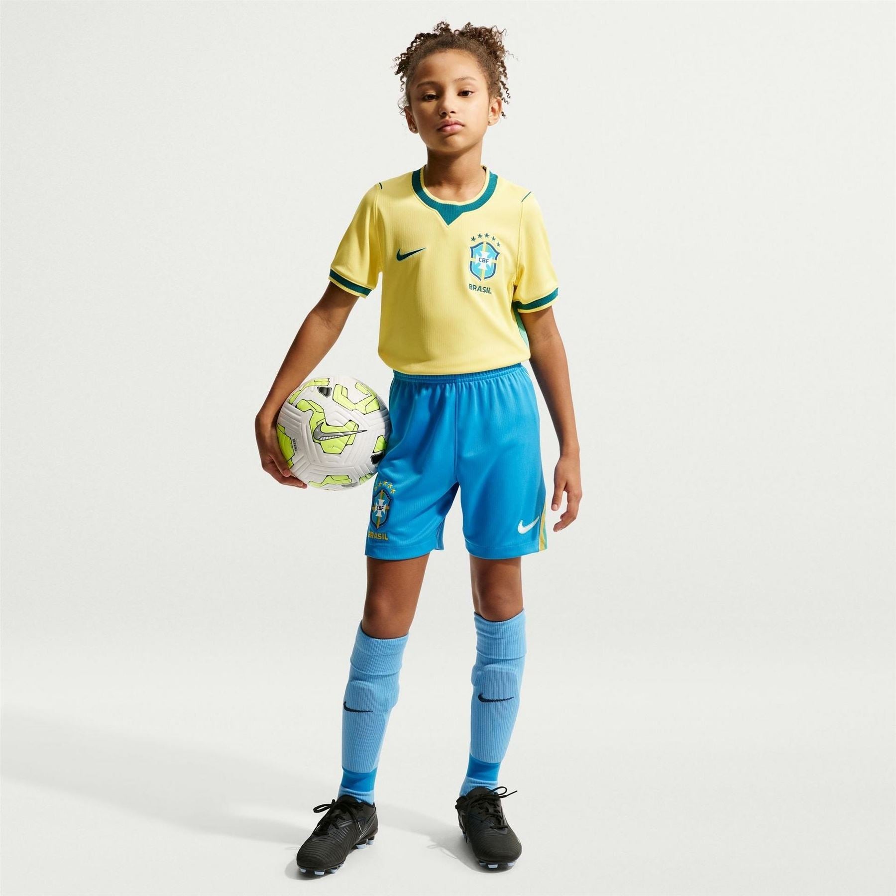 Nike Brazil Home World Cup Football Shorts 2026