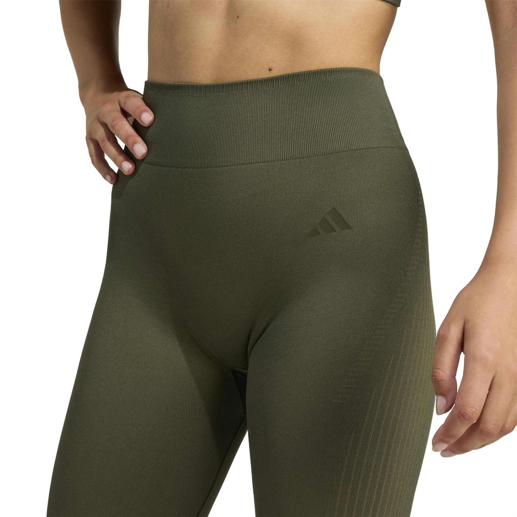 adidas Womens Workout Essentials Full Length Knit Leggings