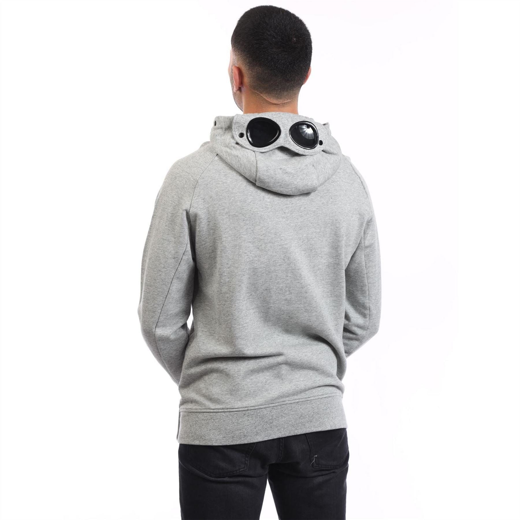 CP Company Raised Fleece Goggle Zip Hoodie