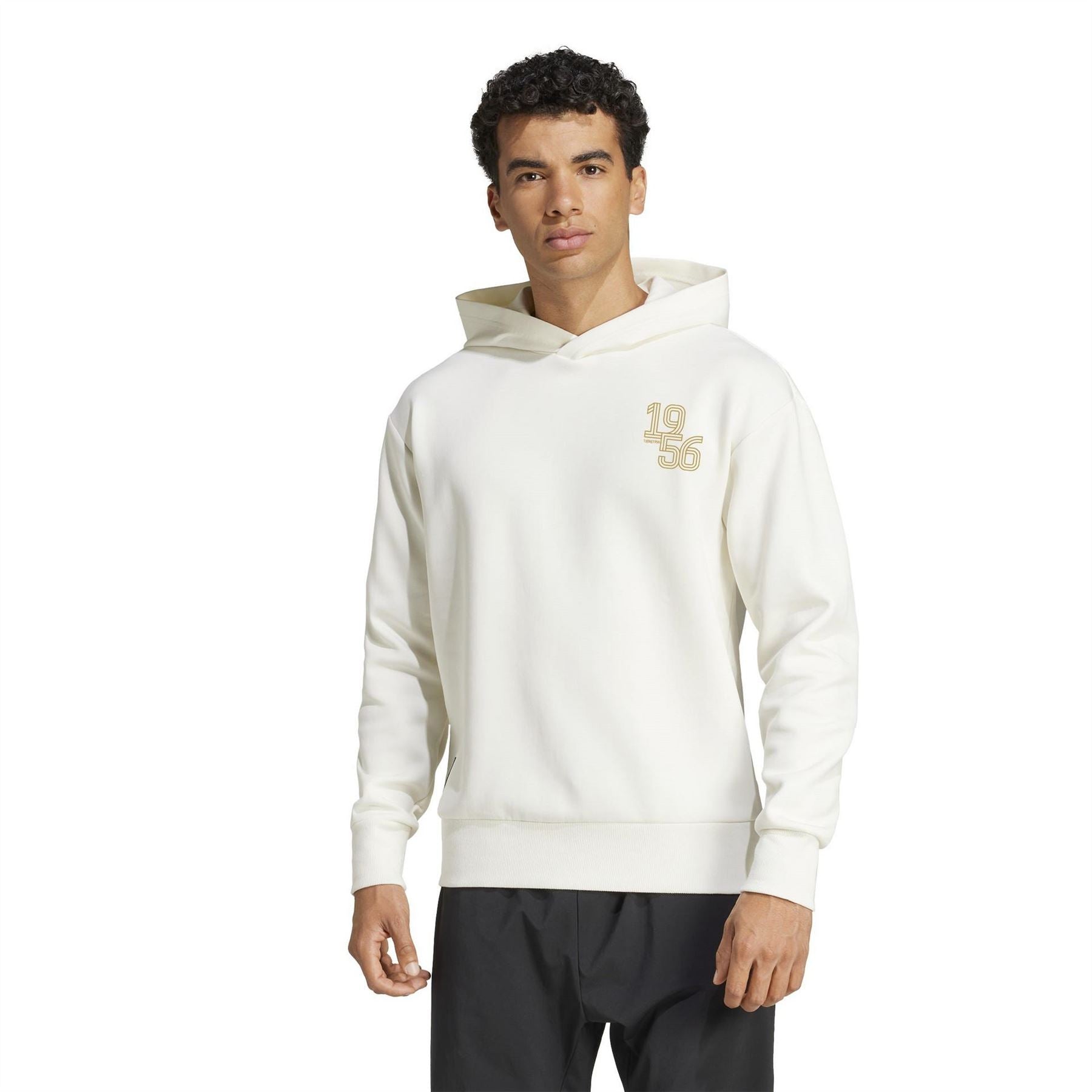 adidas Mens Real Madrid Hoodie 2025 2026