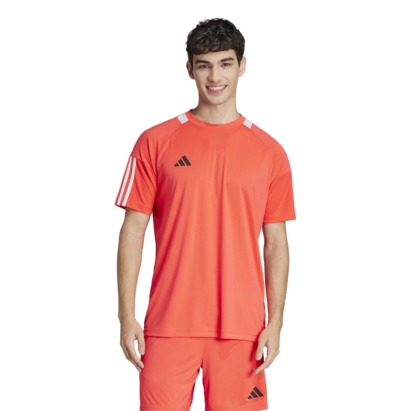 adidas Mens Classic 3 Stripe Sereno T-Shirt