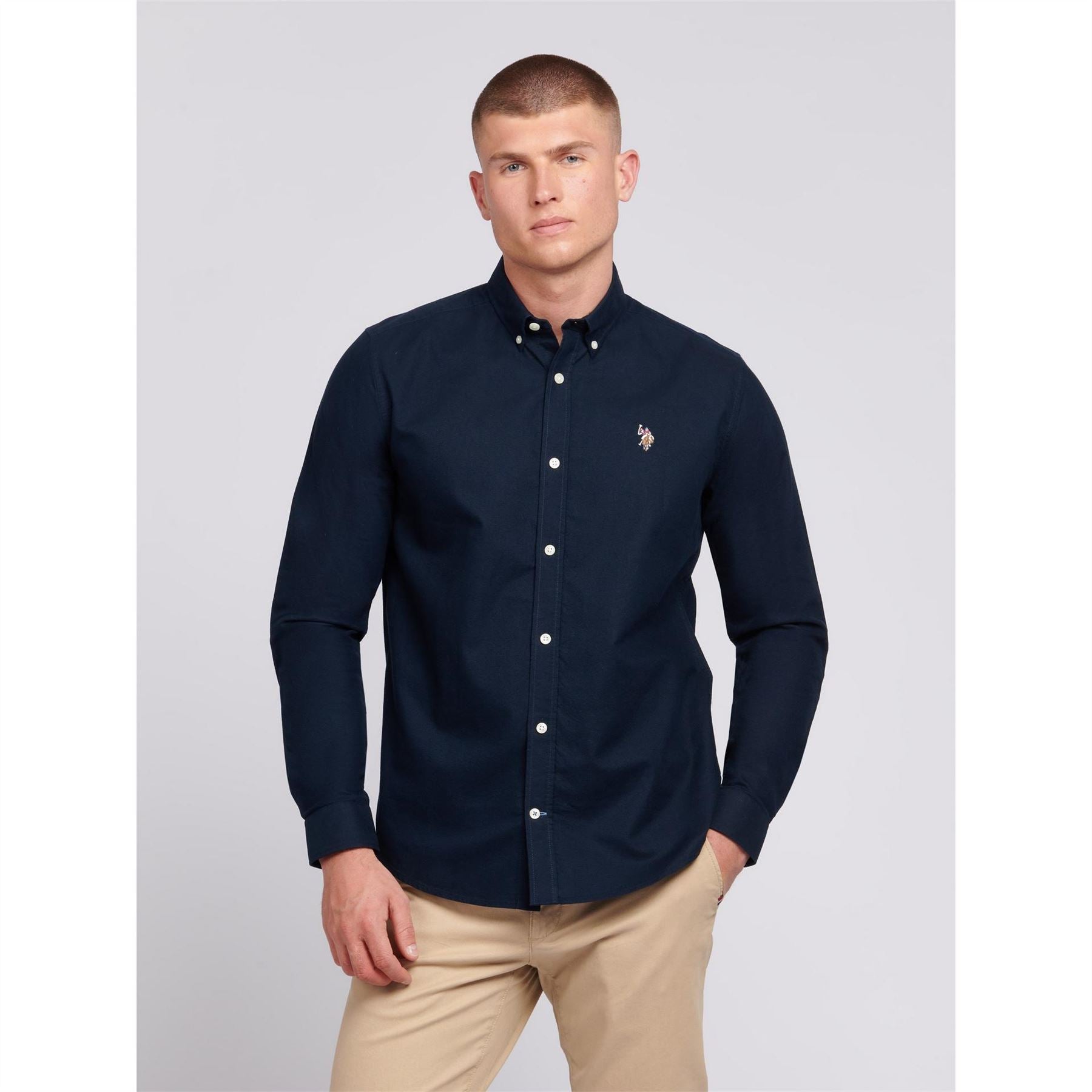US Polo Assn Oxford Ls Shirt