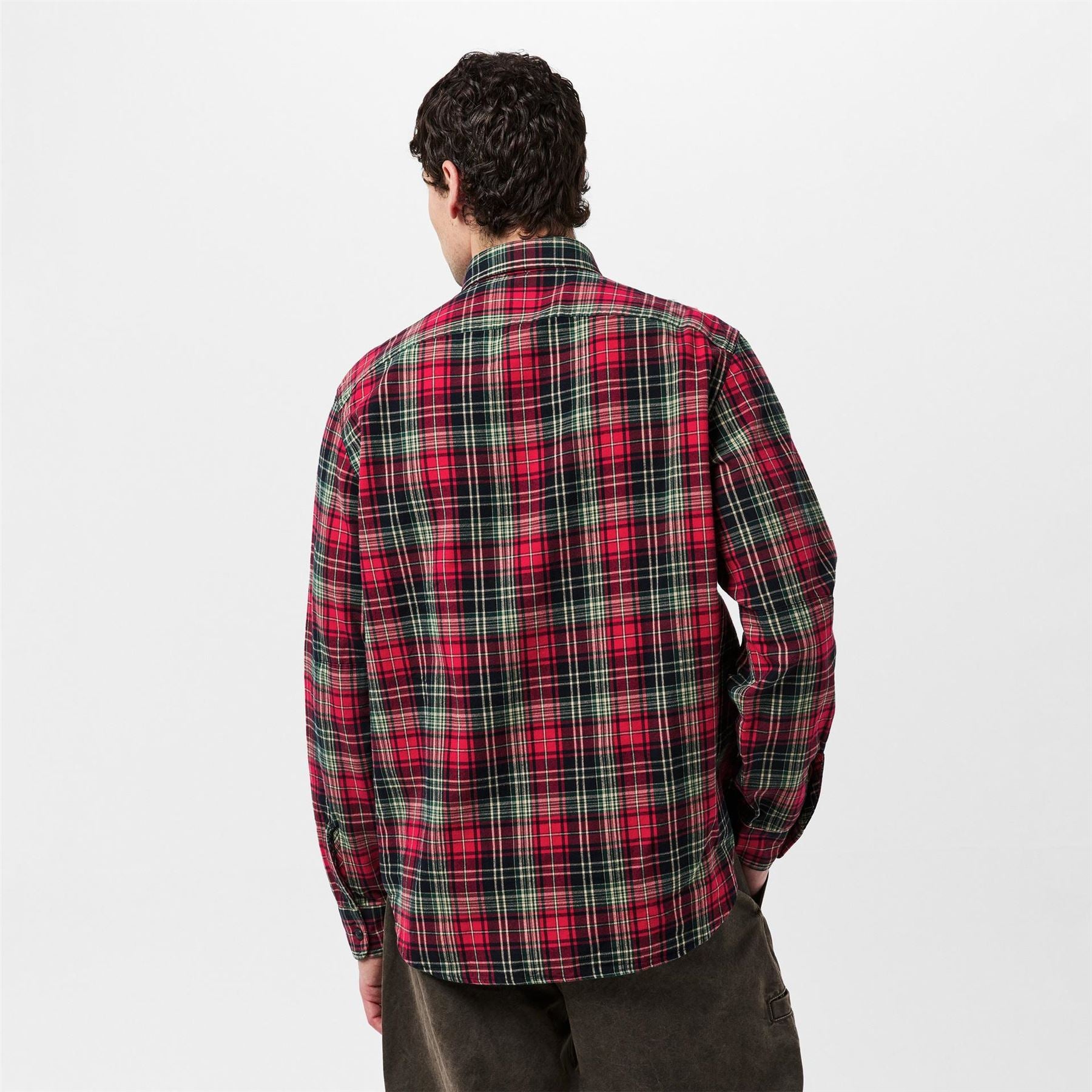 Polo Ralph Lauren Brushed Flannel Long Sleeve Button Down Shirt