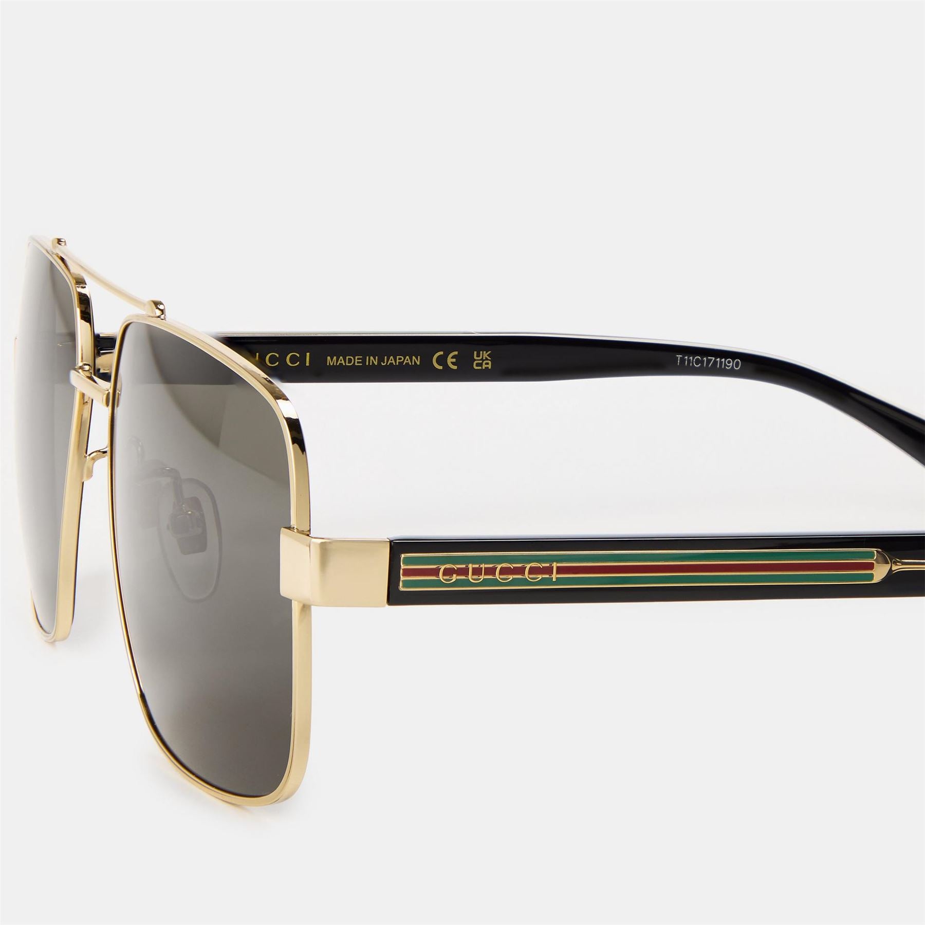 Gucci Web Aviator Sunglasses