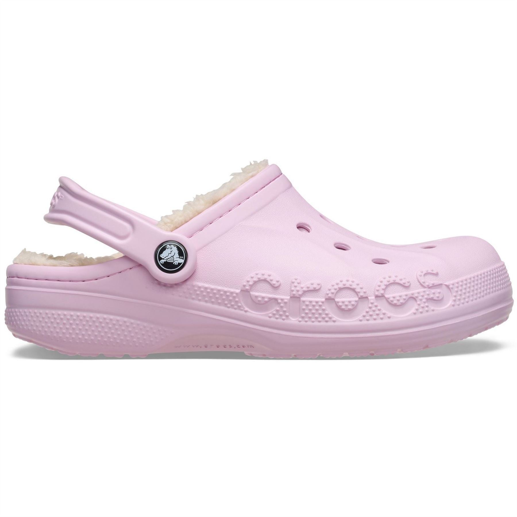 Crocs Baya Lined Flat Heel Mules