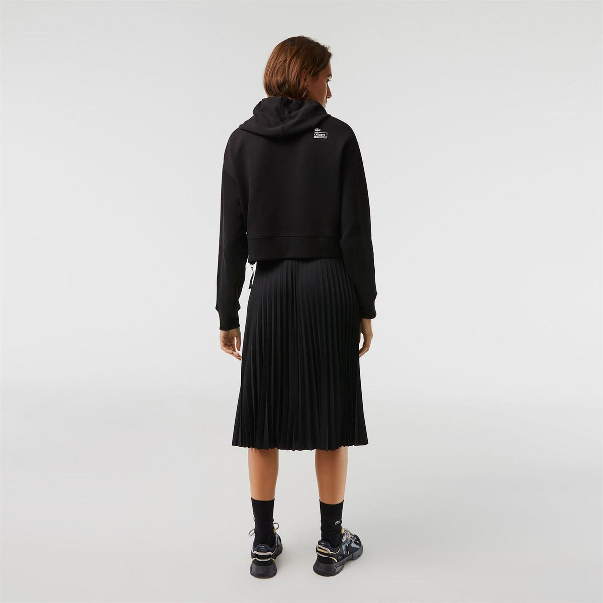 Lacoste Waist Flowing Pleated Skirt