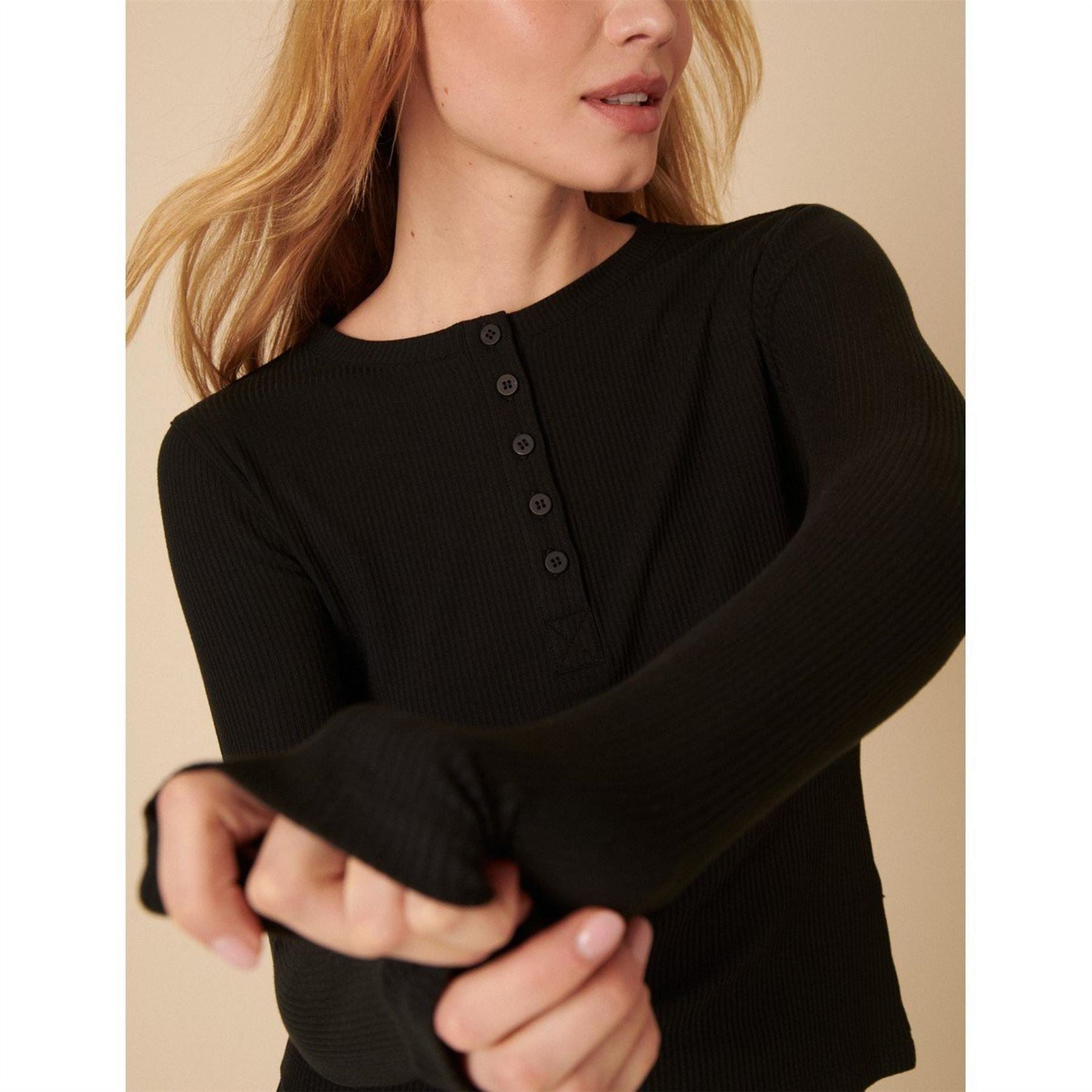 Nobodys Child Henley Tee