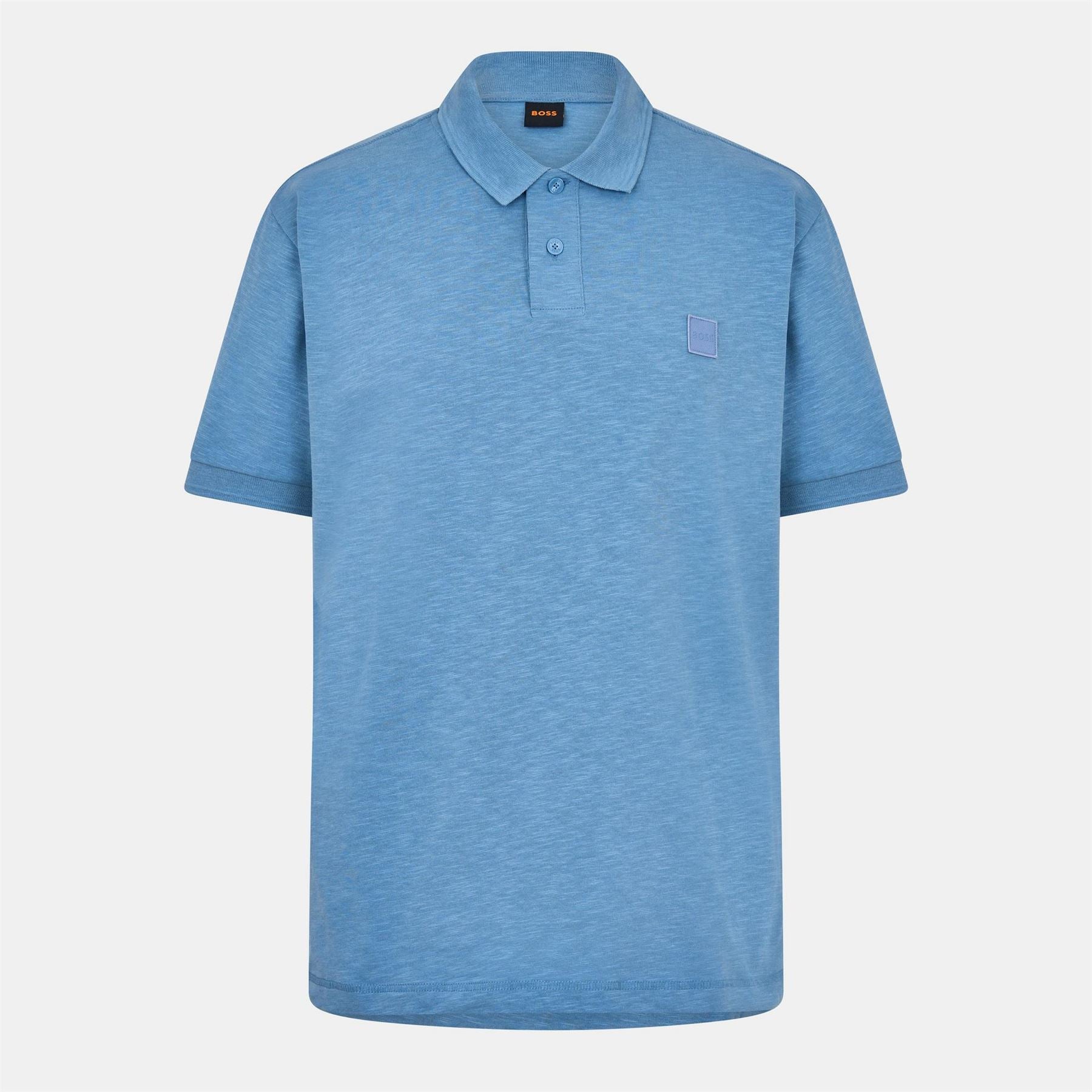 Boss Collared Neck Short Sleeve Polo Shirt