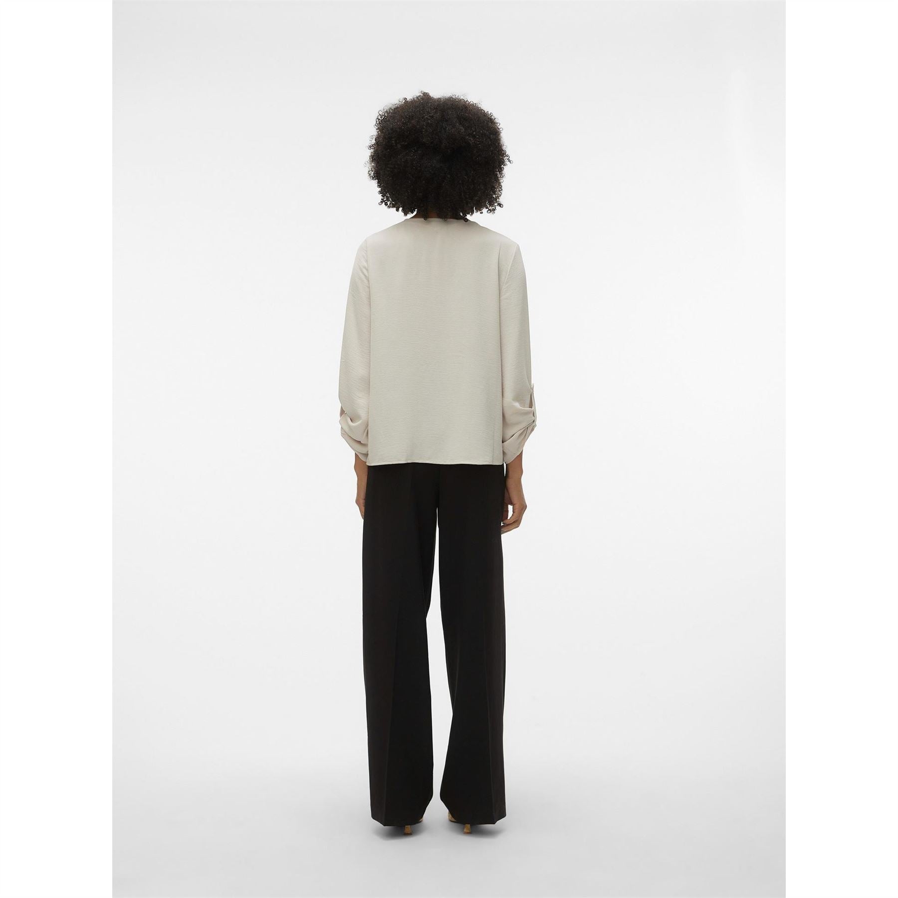 Vero Moda V-Neck Long Sleeve Blouse