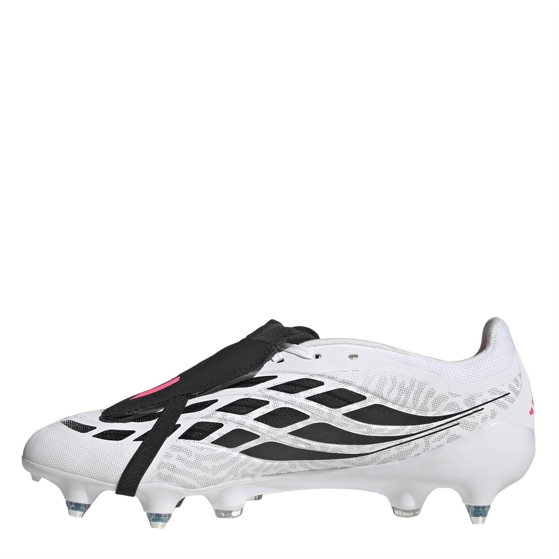 adidas Mens Predator Fold Over Tongue Academy Soft Ground Football Boots