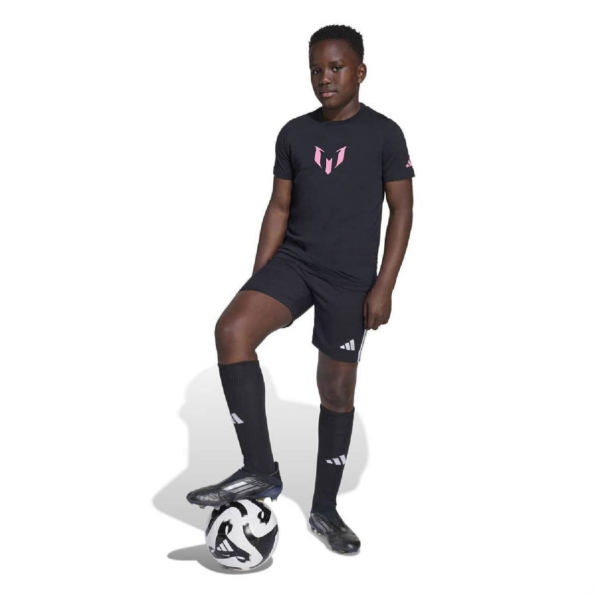 adidas Messi Graphic Cotton Short Sleeve T-Shirt