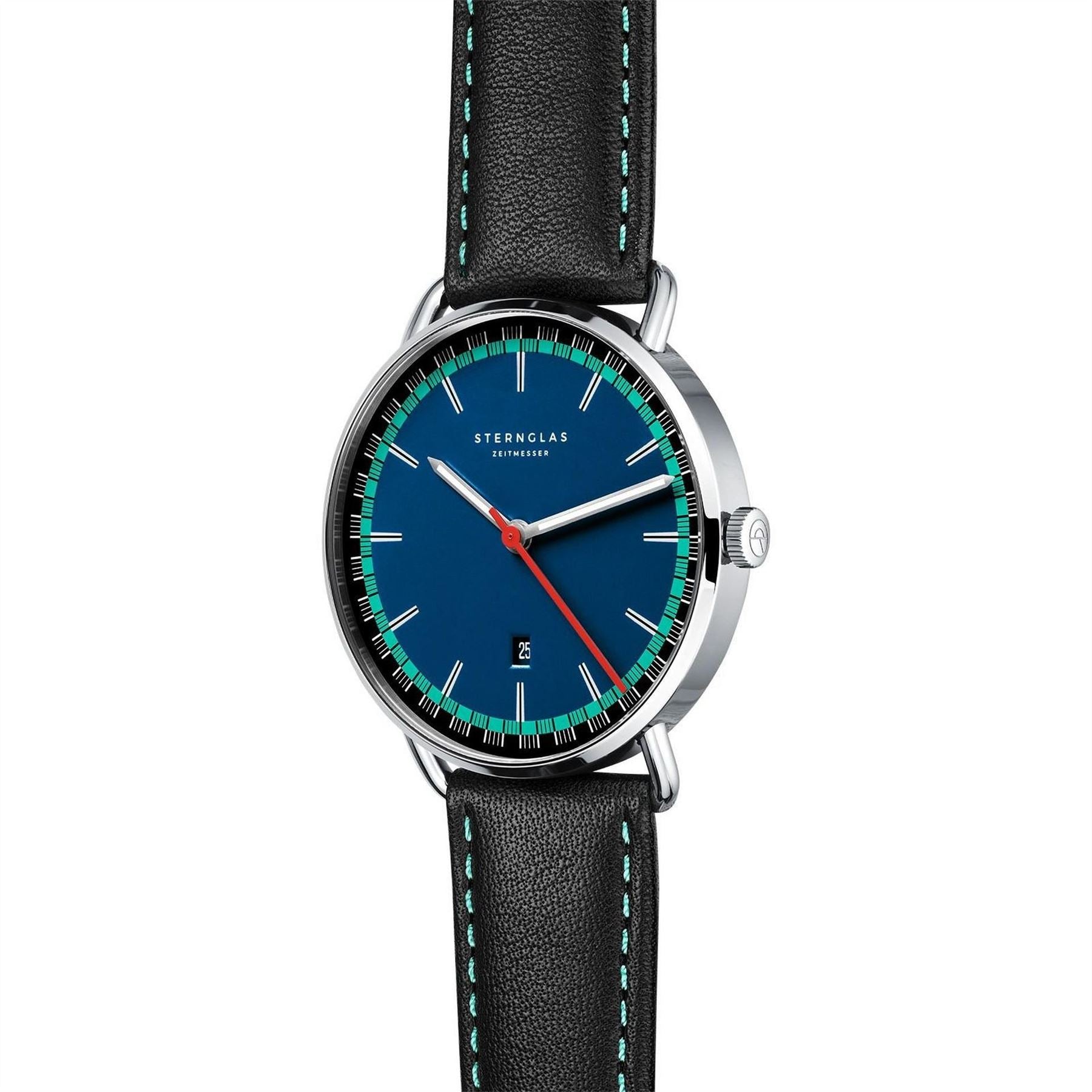 Sternglas Stainless Steel Analogue Quartz Watch