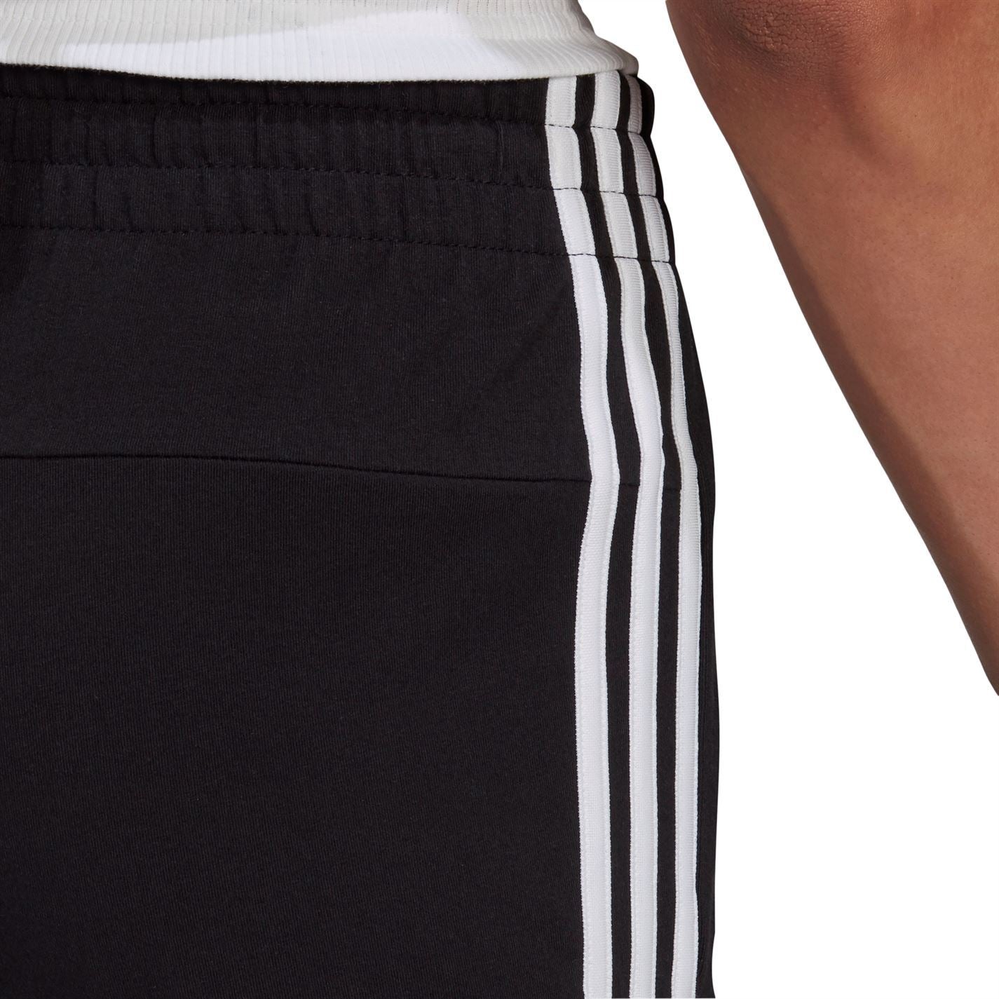 adidas Womens Essentials 3 Stripe Shorts