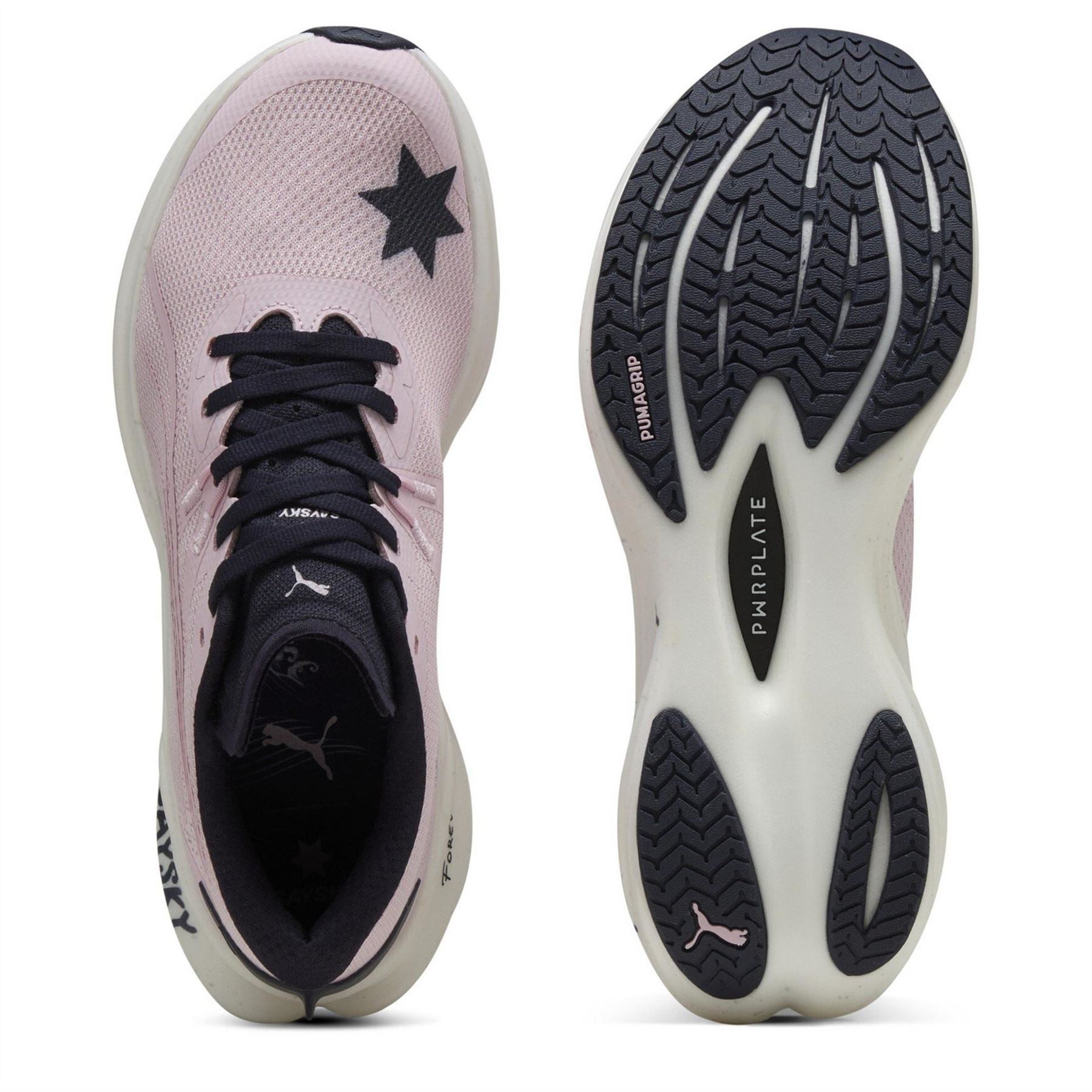 Puma Womens Deviate Nitro 3 Saysky Wns Road Running Shoes