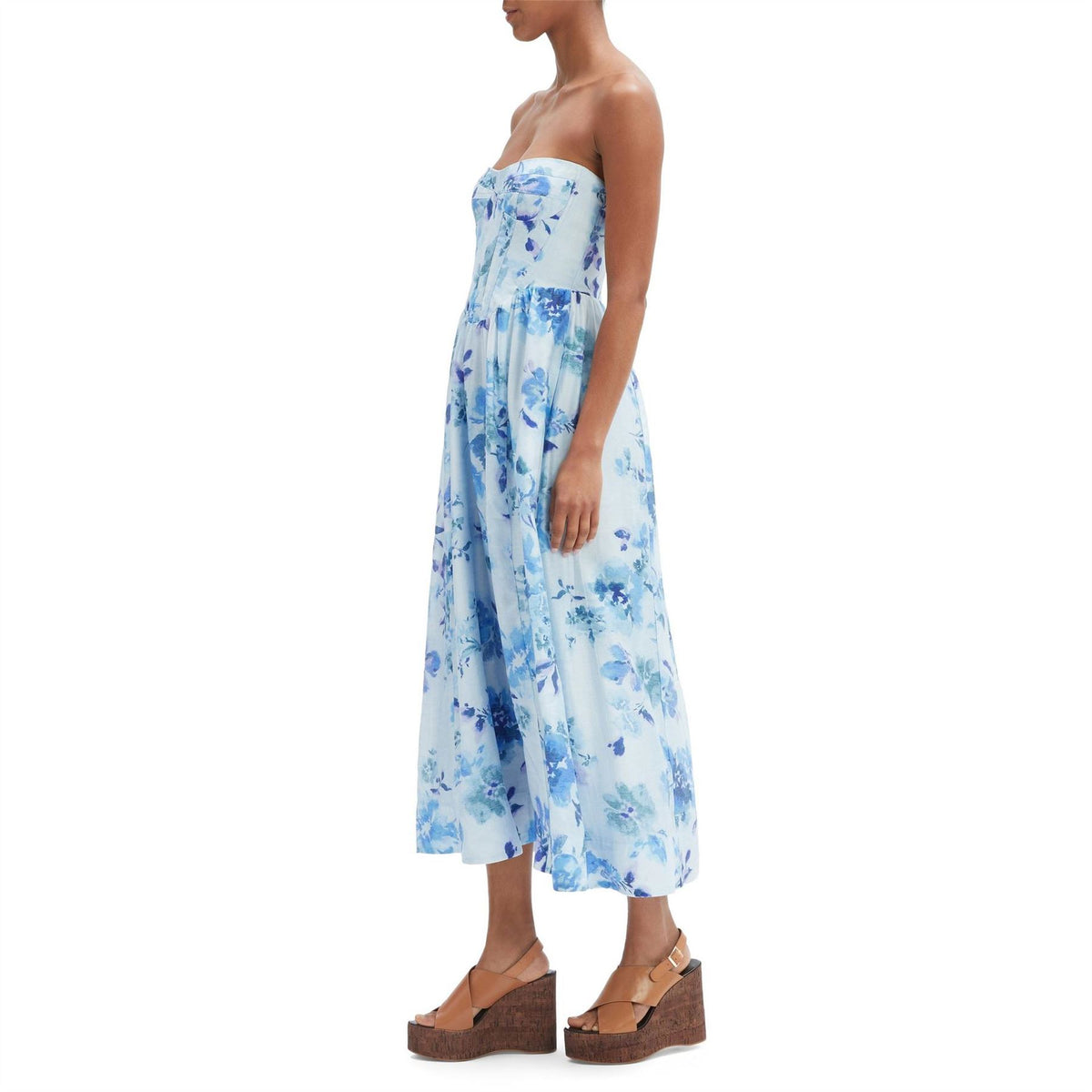Bardot Lola Sleeveless Midi A-Line Dress