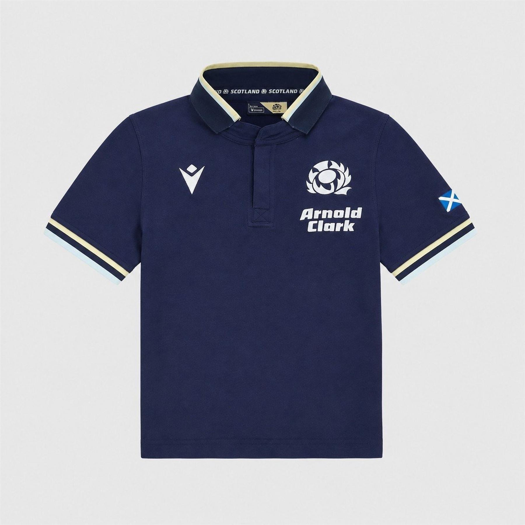 Macron Scotland Ruby Home Cotton 2026 Shirt