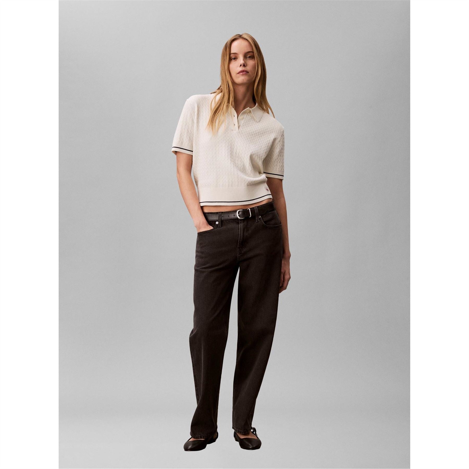 Calvin Klein Jeans Short Sleeve Polo Shirt